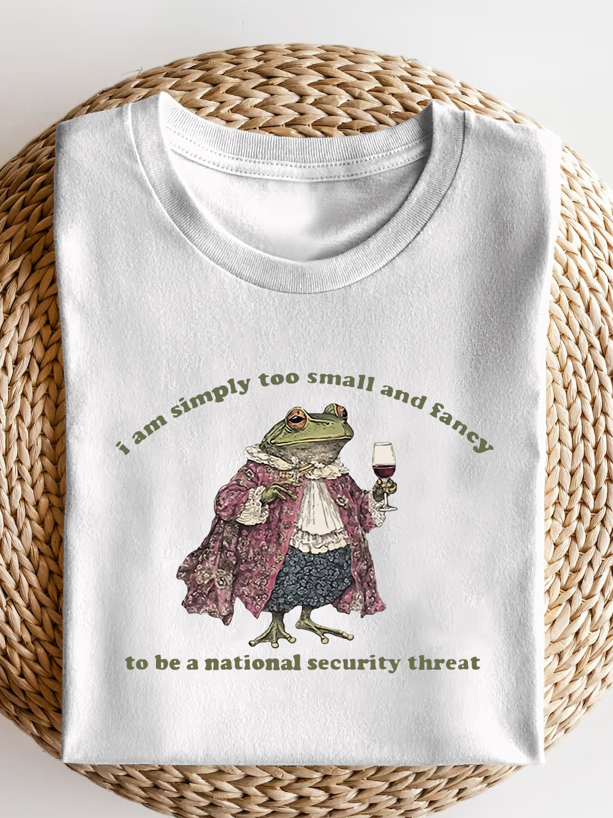 Fancy Frog Short Sleeves Tee