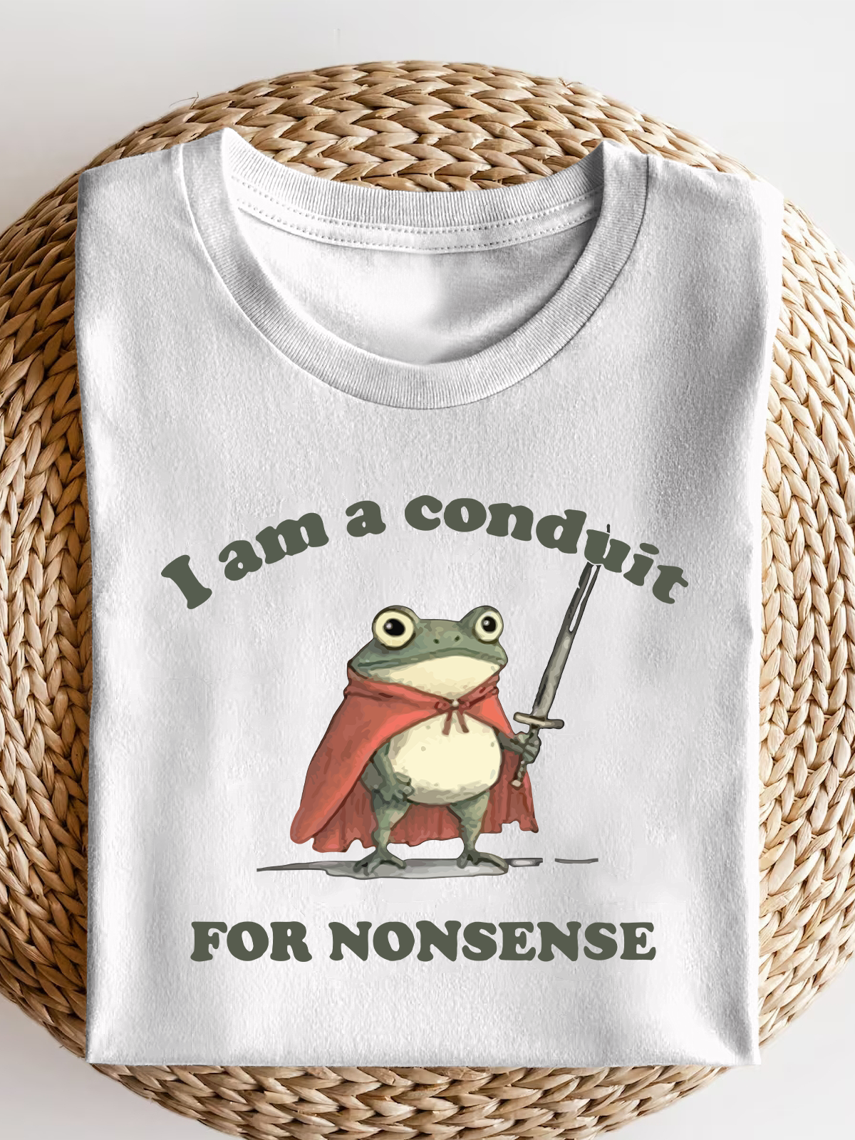 I Am Conduit For Nonsense Short Sleeves Tee