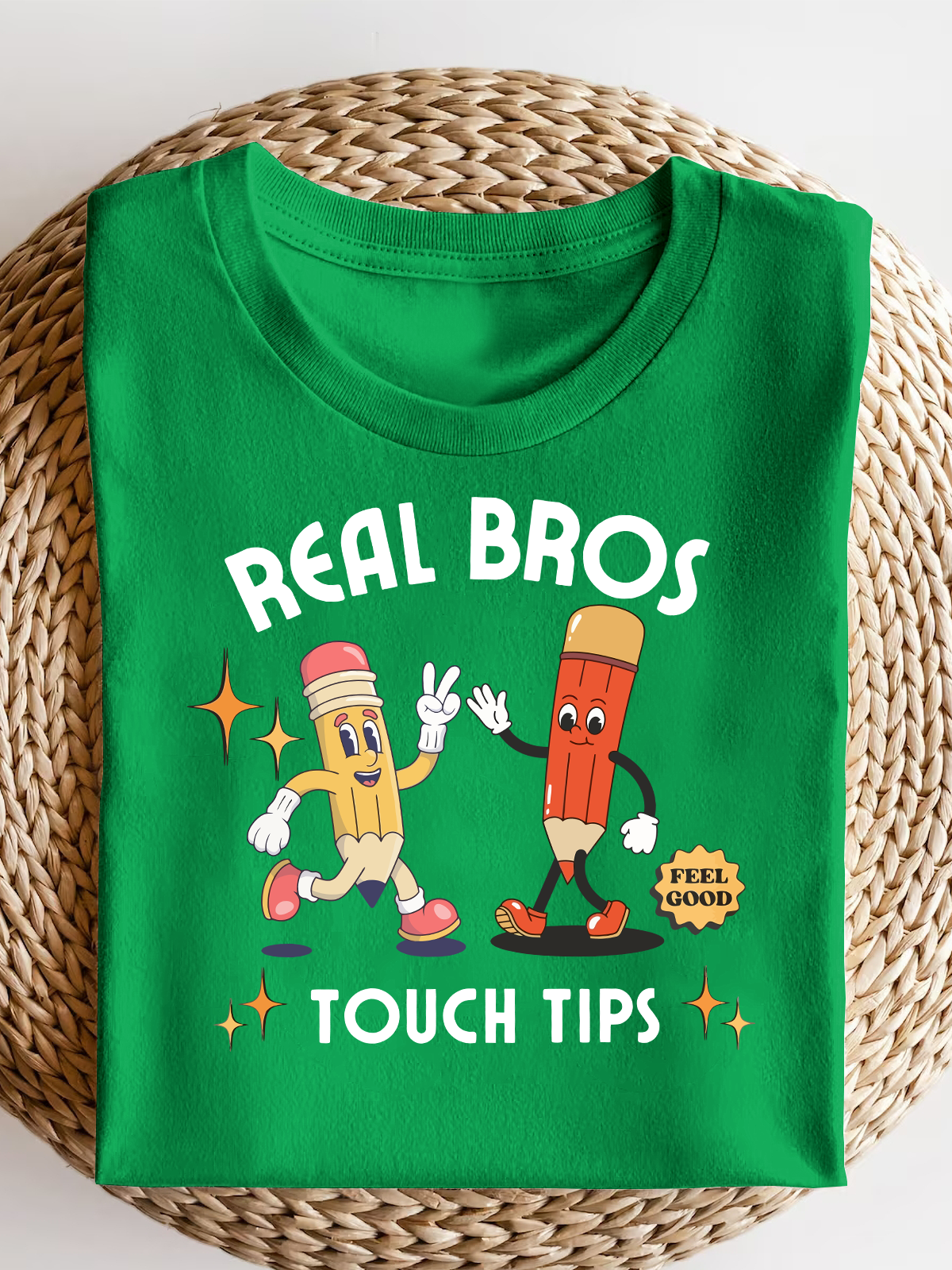 Real Bros Touch Tips Short Sleeves Tee