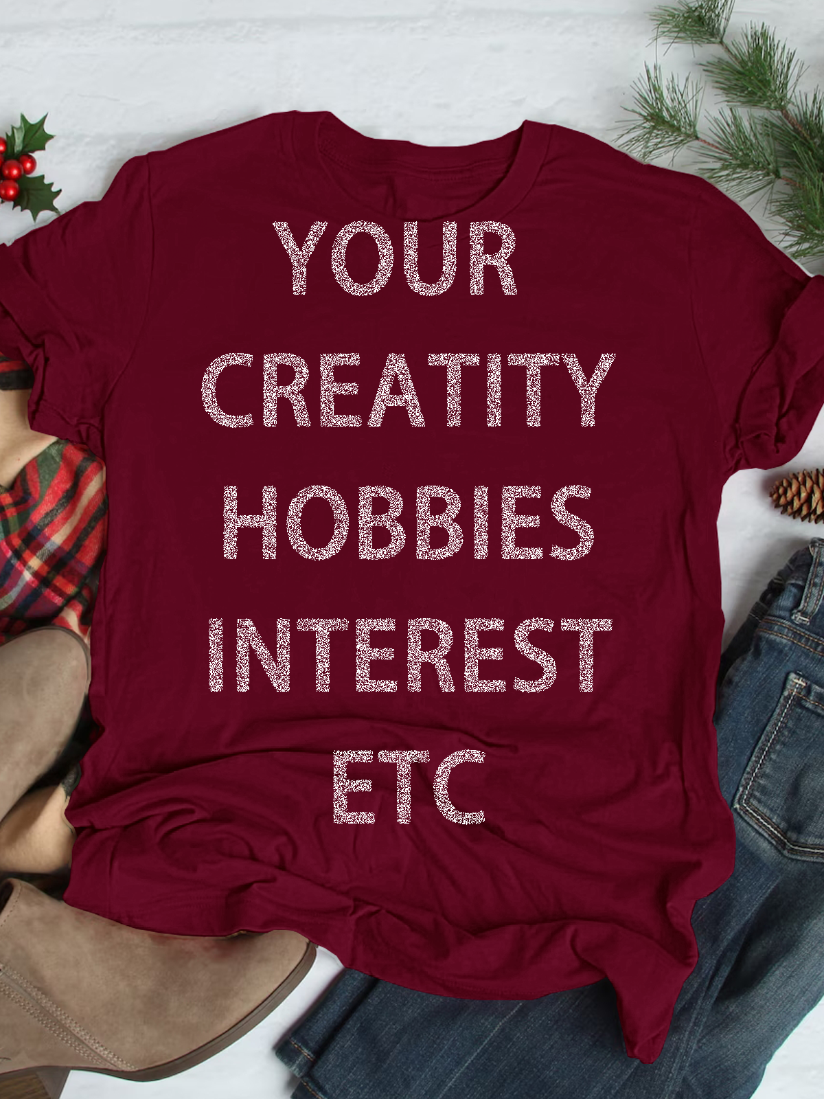 Customize Creative Printed Tee