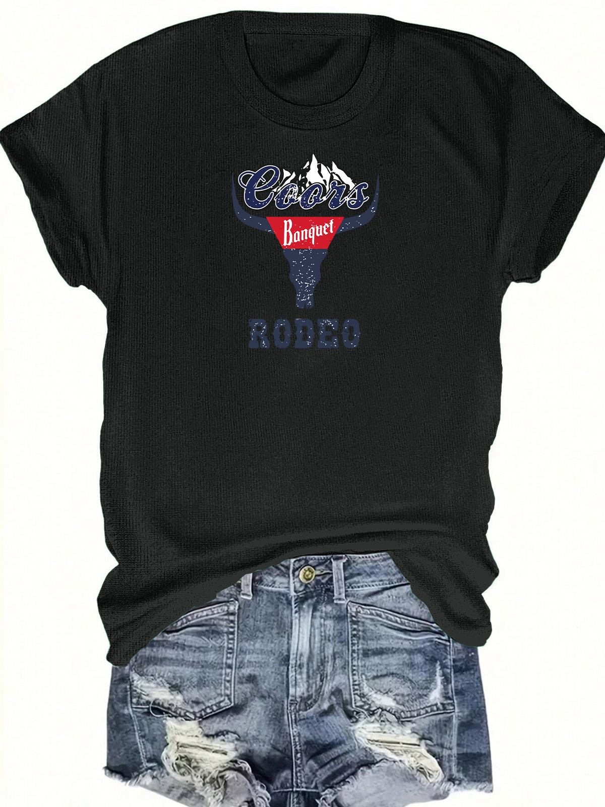 Coors Roodeo Cowboy Short Sleeves Tee