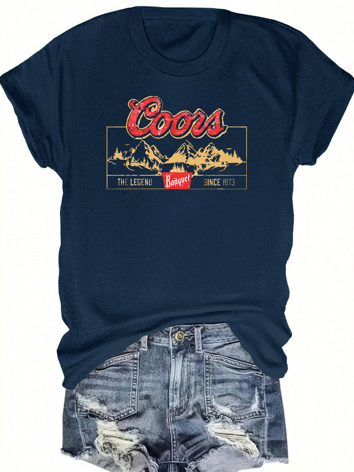 Coors Roodeo Cowboy Short Sleeves Tee