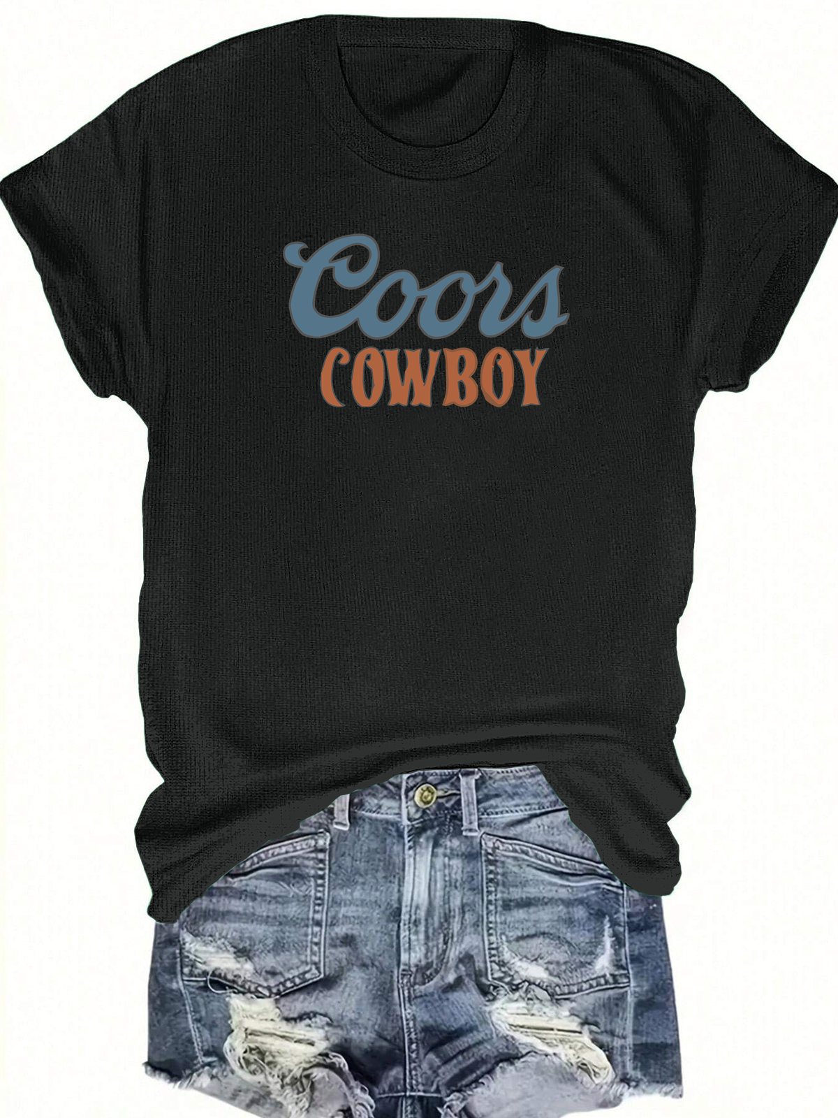 Coors Roodeo Cowboy Short Sleeves Tee