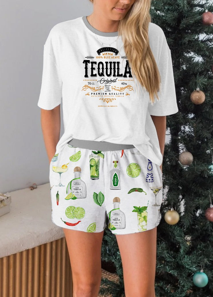 Howdy Saddle Up Short Sleeves Pajama Set