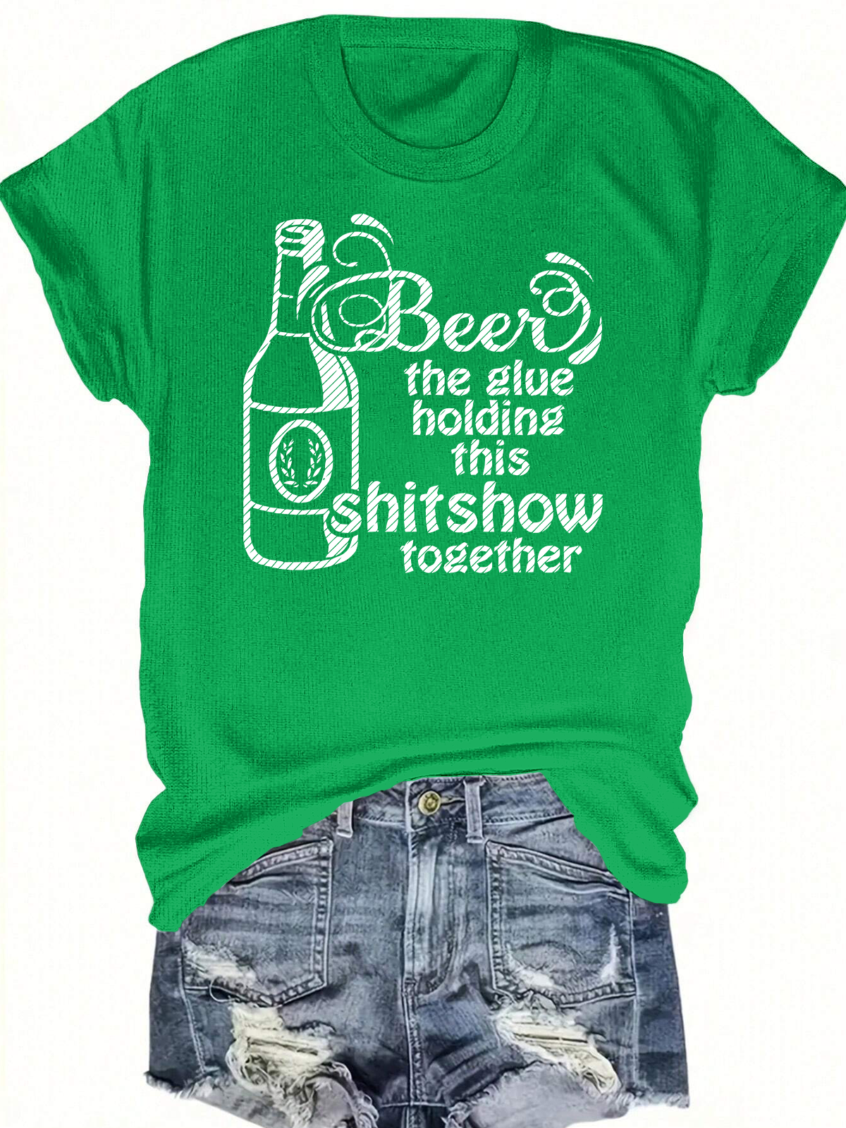 Beer Shitshow Together Short Sleeves Tee