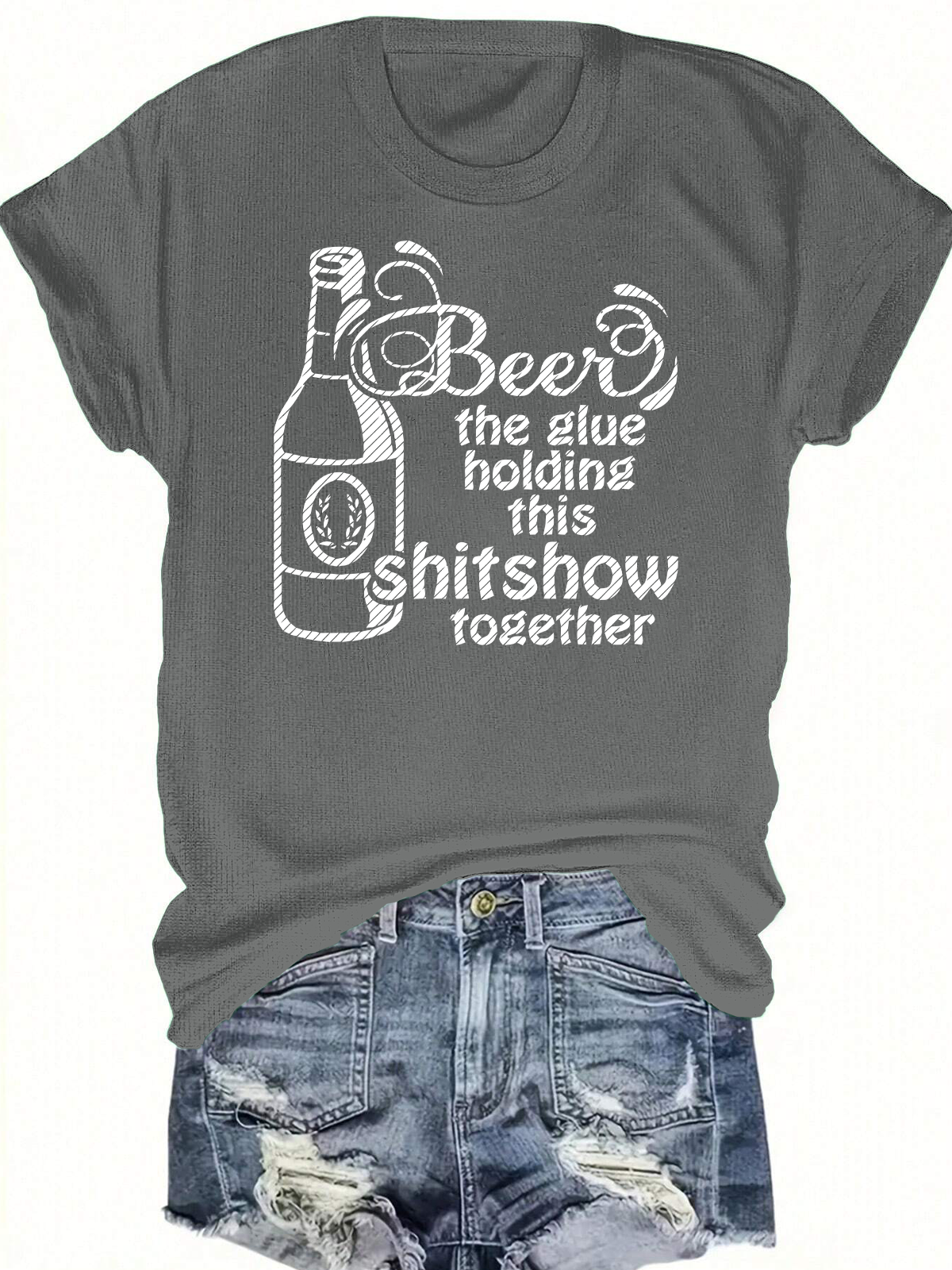 Beer Shitshow Together Short Sleeves Tee