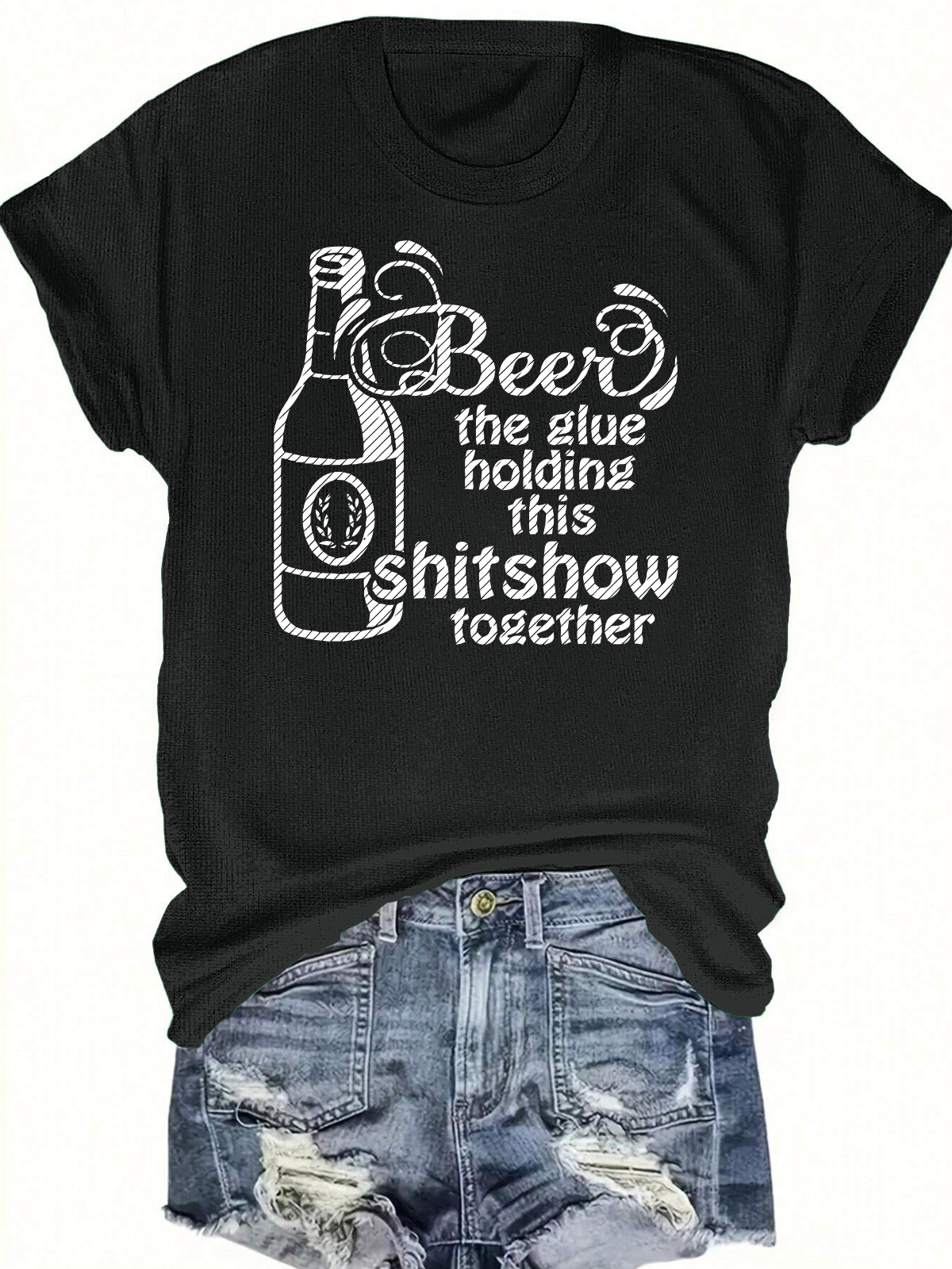 Beer Shitshow Together Short Sleeves Tee