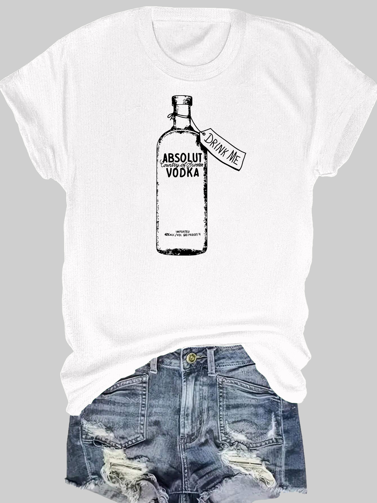 Absolut Country Sweden Vodka Short Sleeves Tee