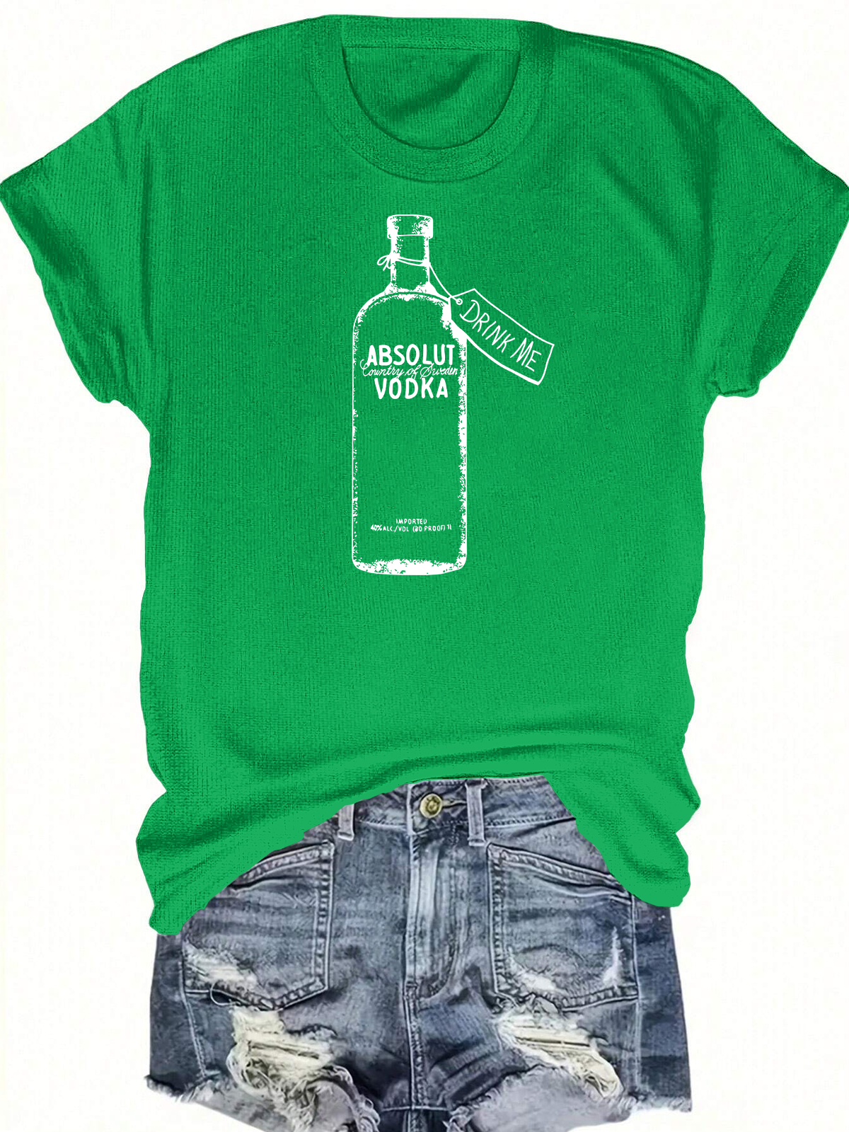 Absolut Country Sweden Vodka Short Sleeves Tee