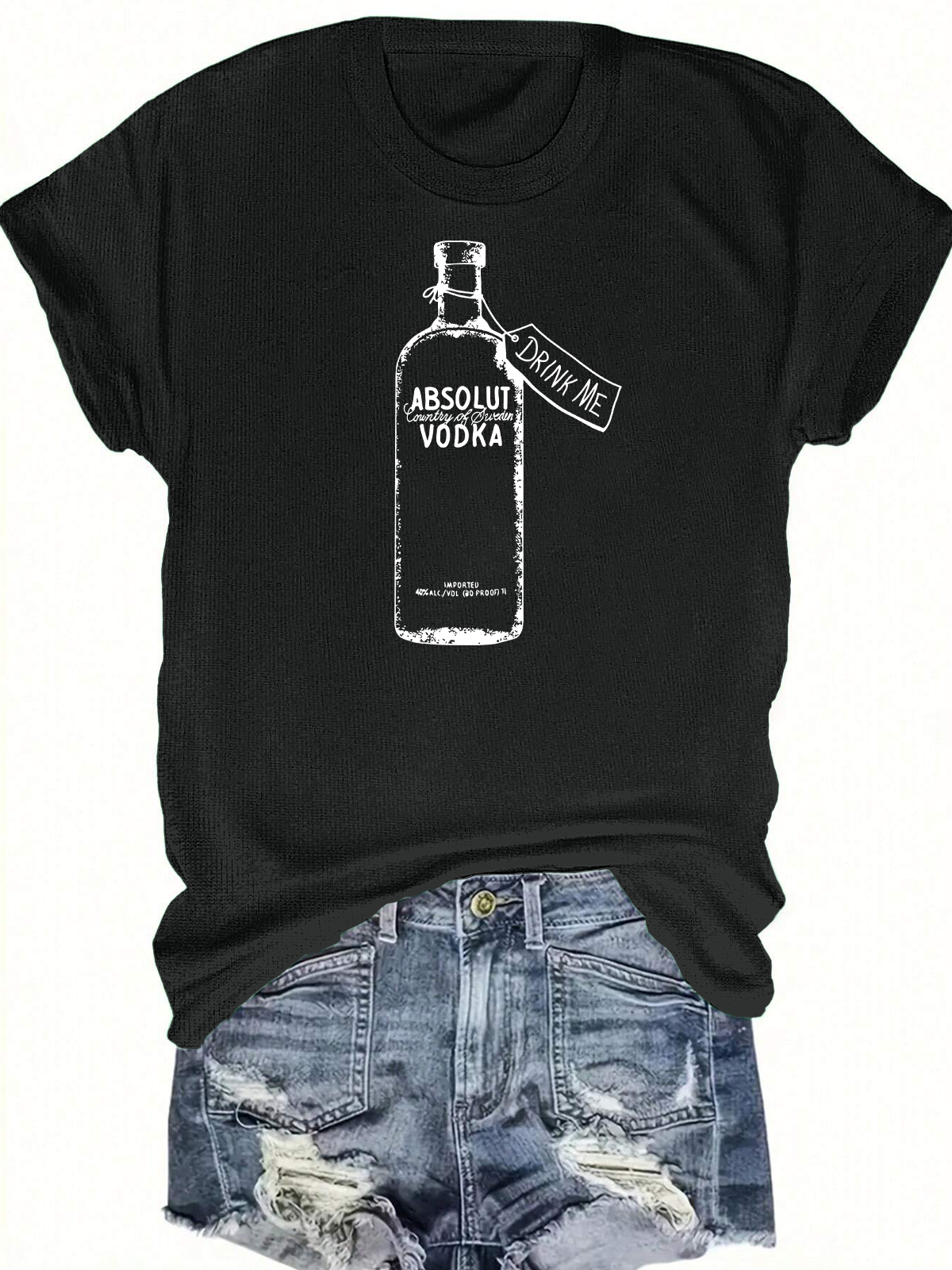 Absolut Country Sweden Vodka Short Sleeves Tee