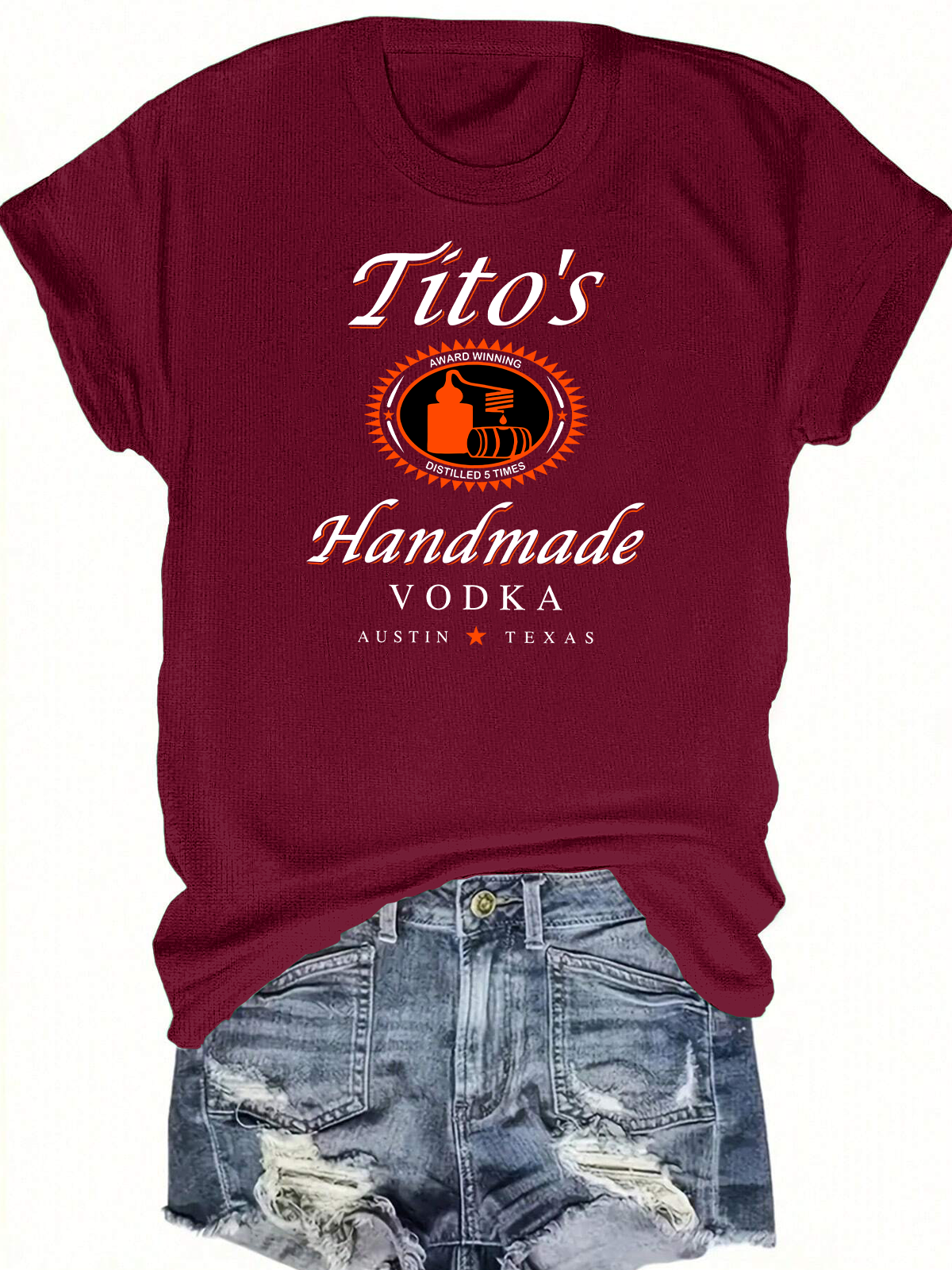 Tito Crewneck Handmade Short Sleeves Tee