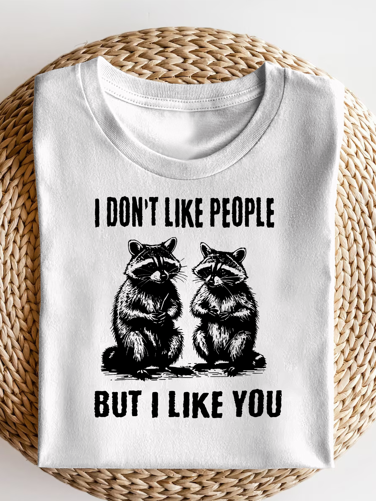 I Don'T Like People But I Like You Short Sleeves Tee