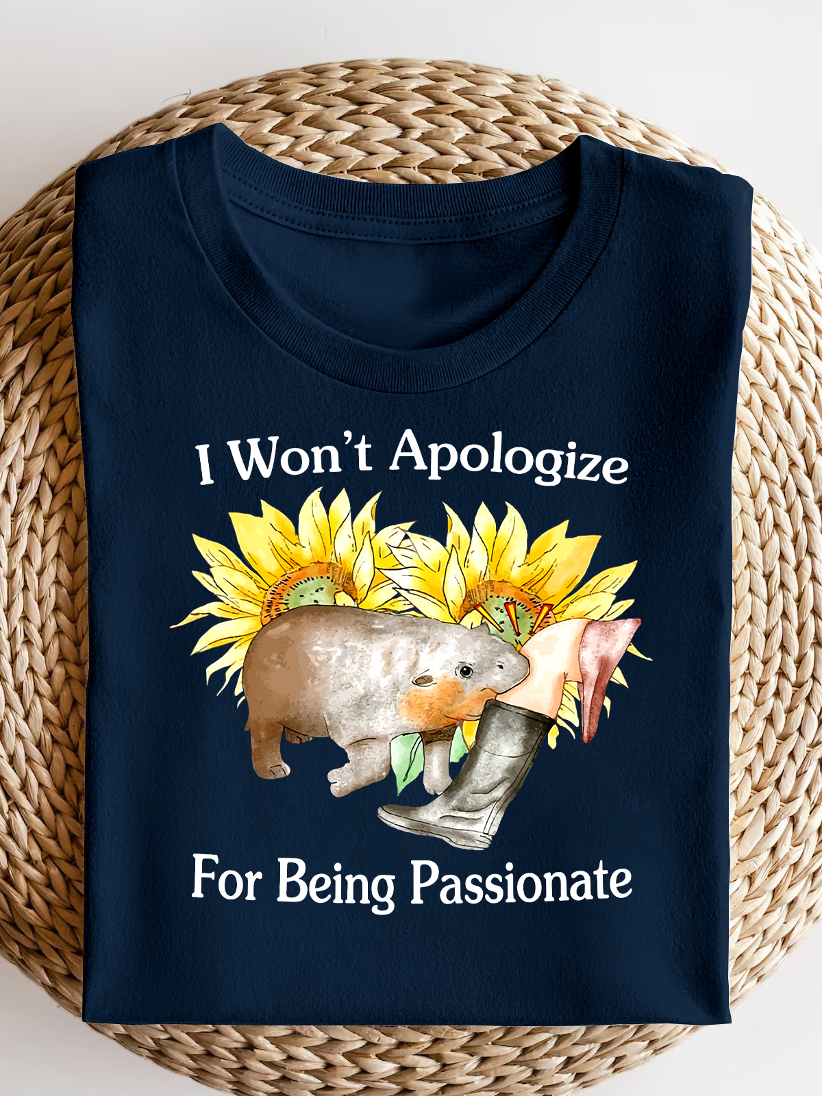 I Won'T Apologize Short Sleeves Tee