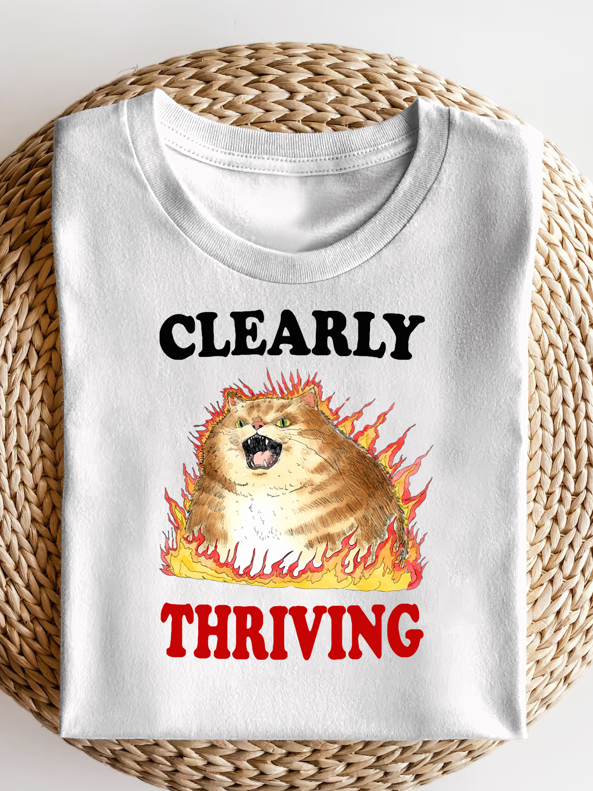 Clearly Thriving  Short Sleeves Tee