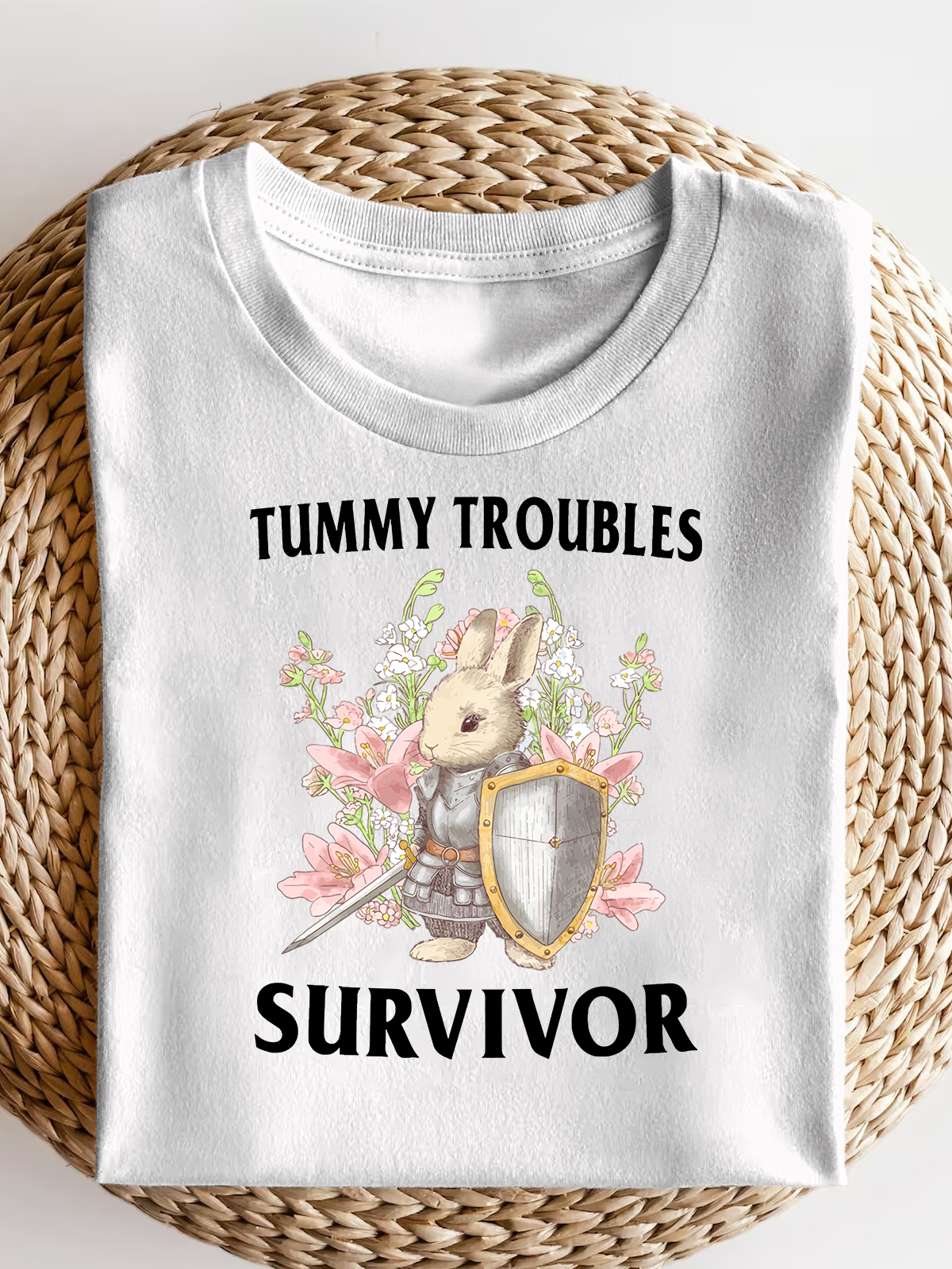 Tummy Troubles  Short Sleeves Tee