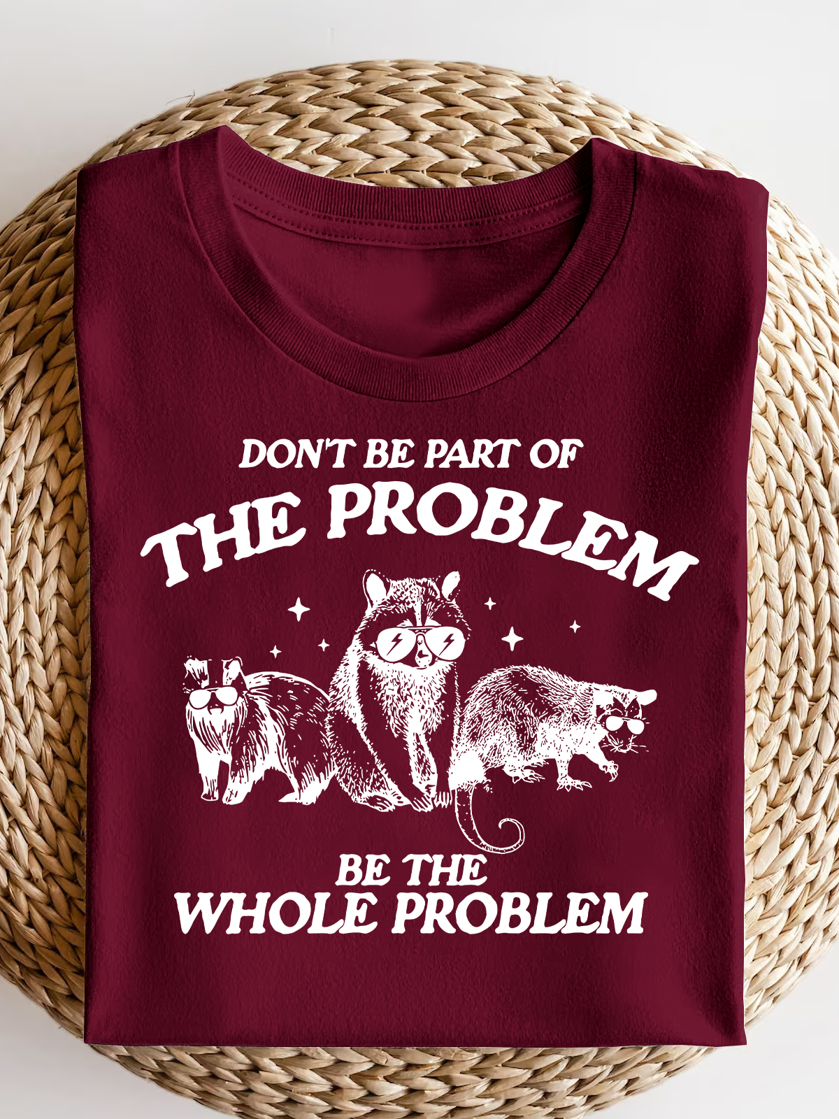 Don'T Be Part Of The Problem Short Sleeves Tee