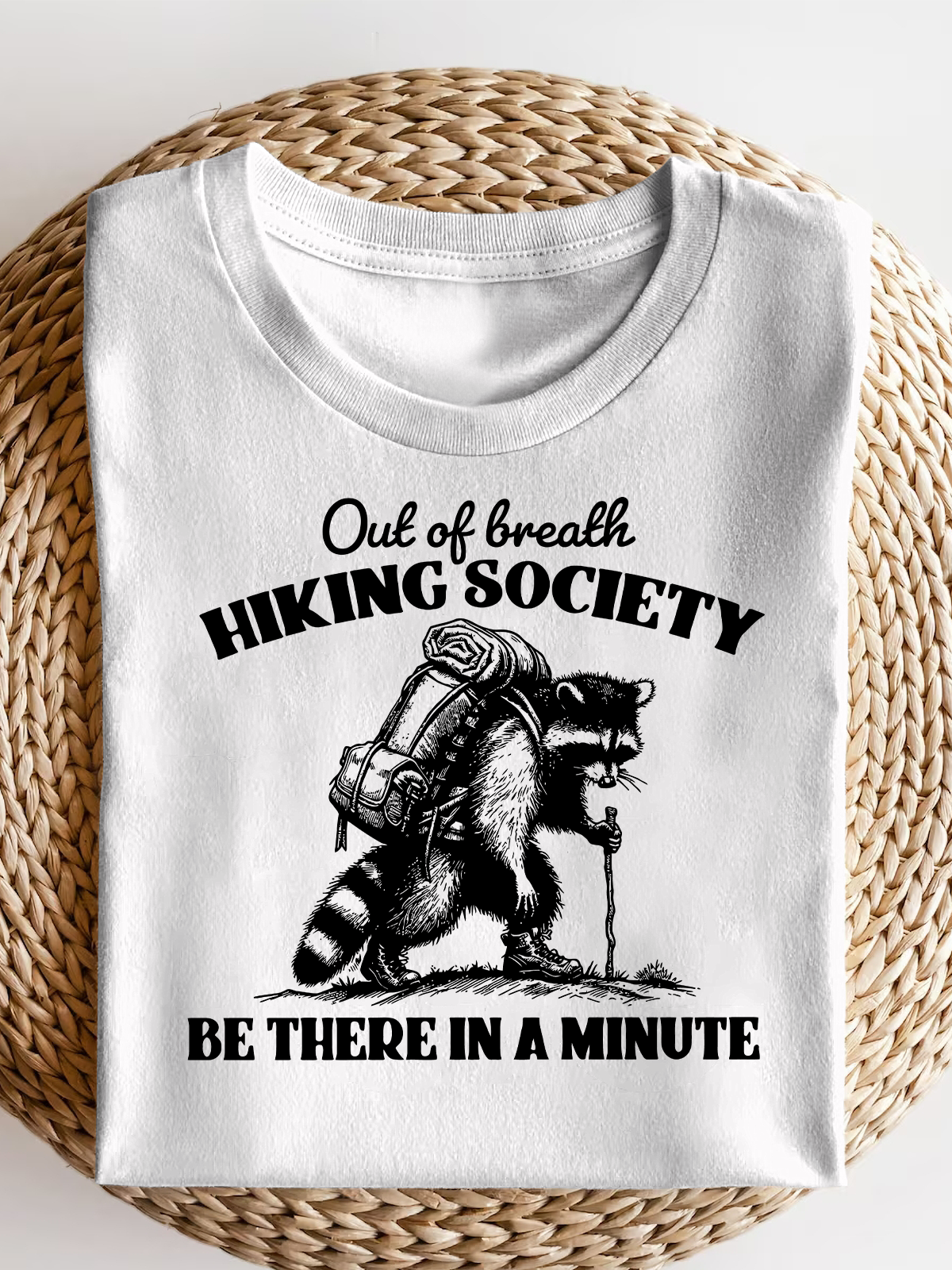 Out Of Breath Hiking Society Short Sleeves Tee