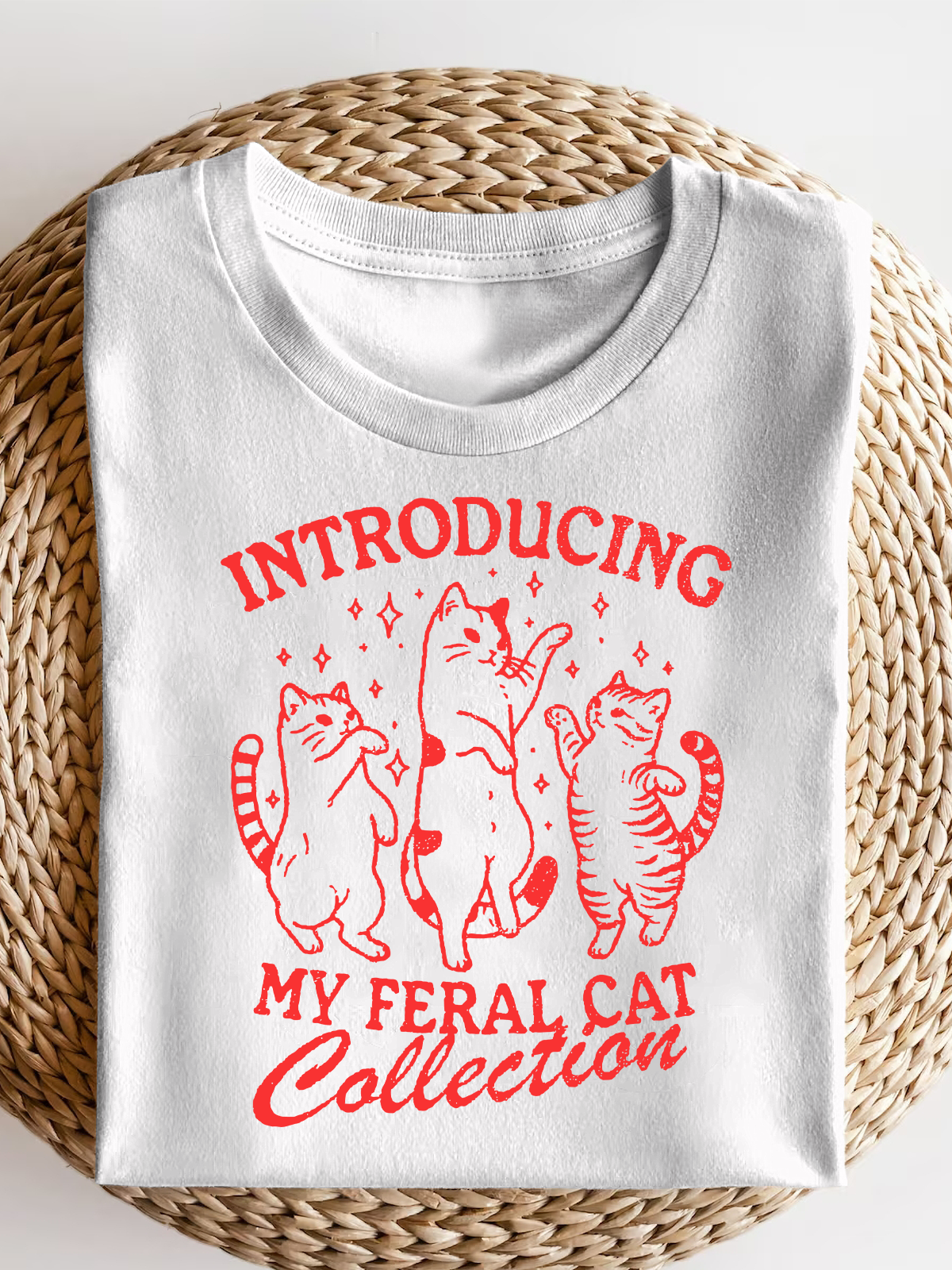 Introducing My Feral Cat Callection Short Sleeves Tee