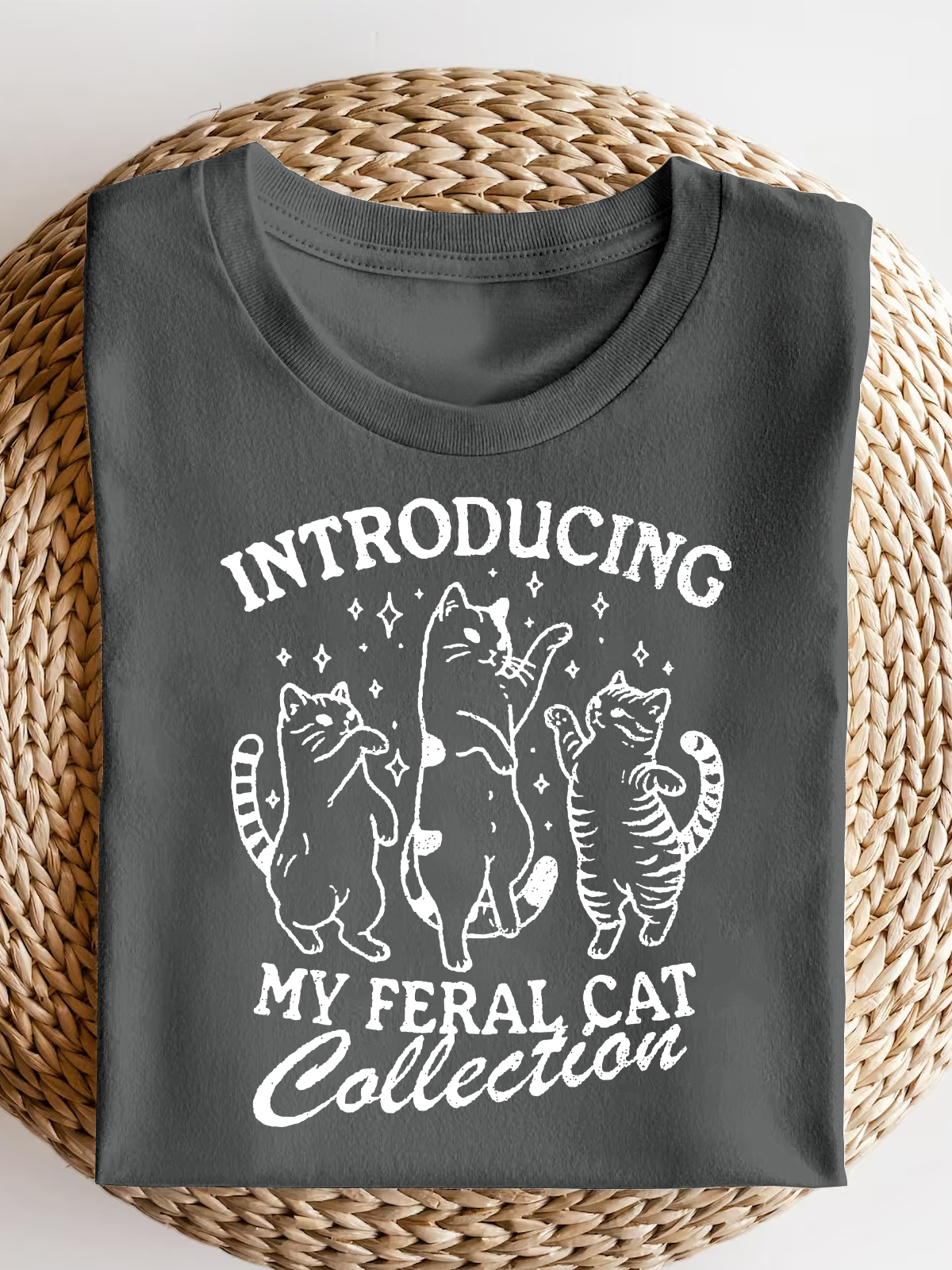 Introducing My Feral Cat Callection Short Sleeves Tee