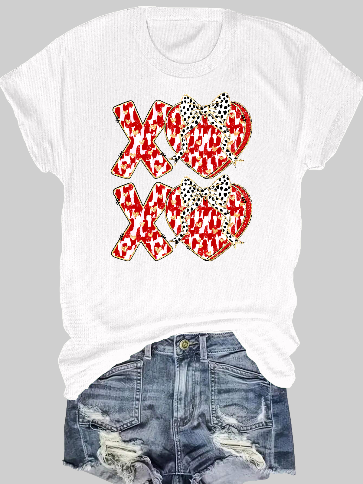 Xoxo Valentines Day Short Sleeves Tee