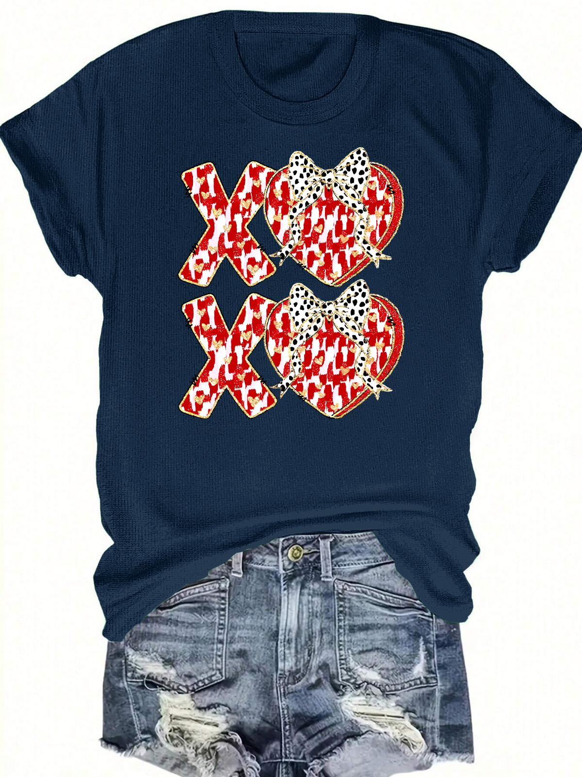 Xoxo Valentines Day Short Sleeves Tee