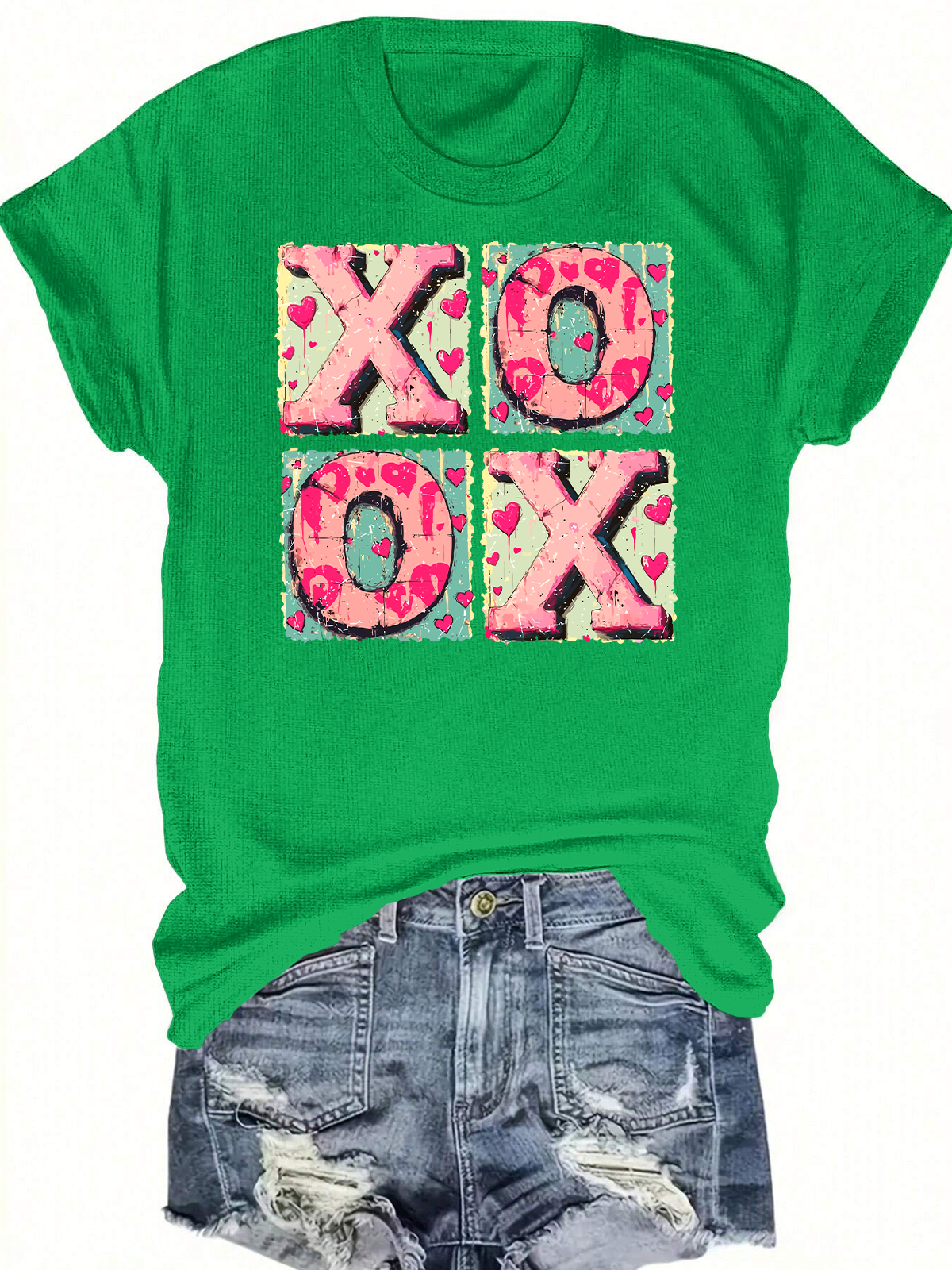 Xoxo Valentines Day Short Sleeves Tee