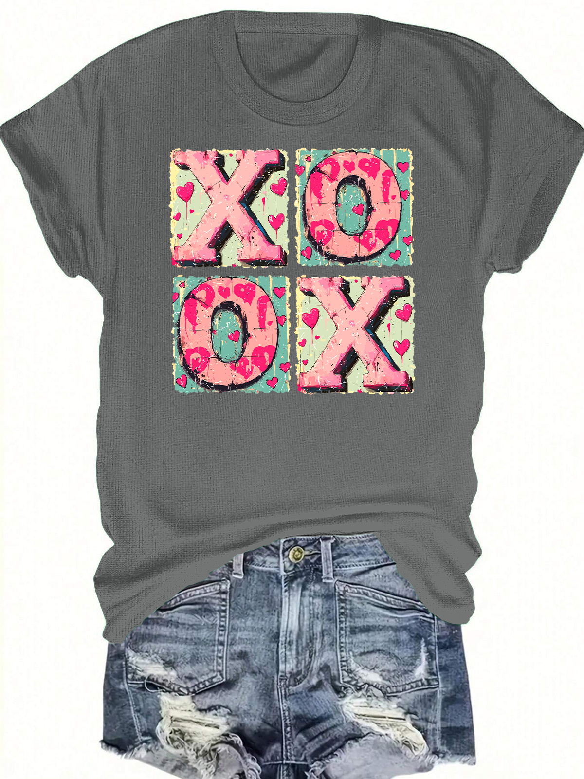 Xoxo Valentines Day Short Sleeves Tee