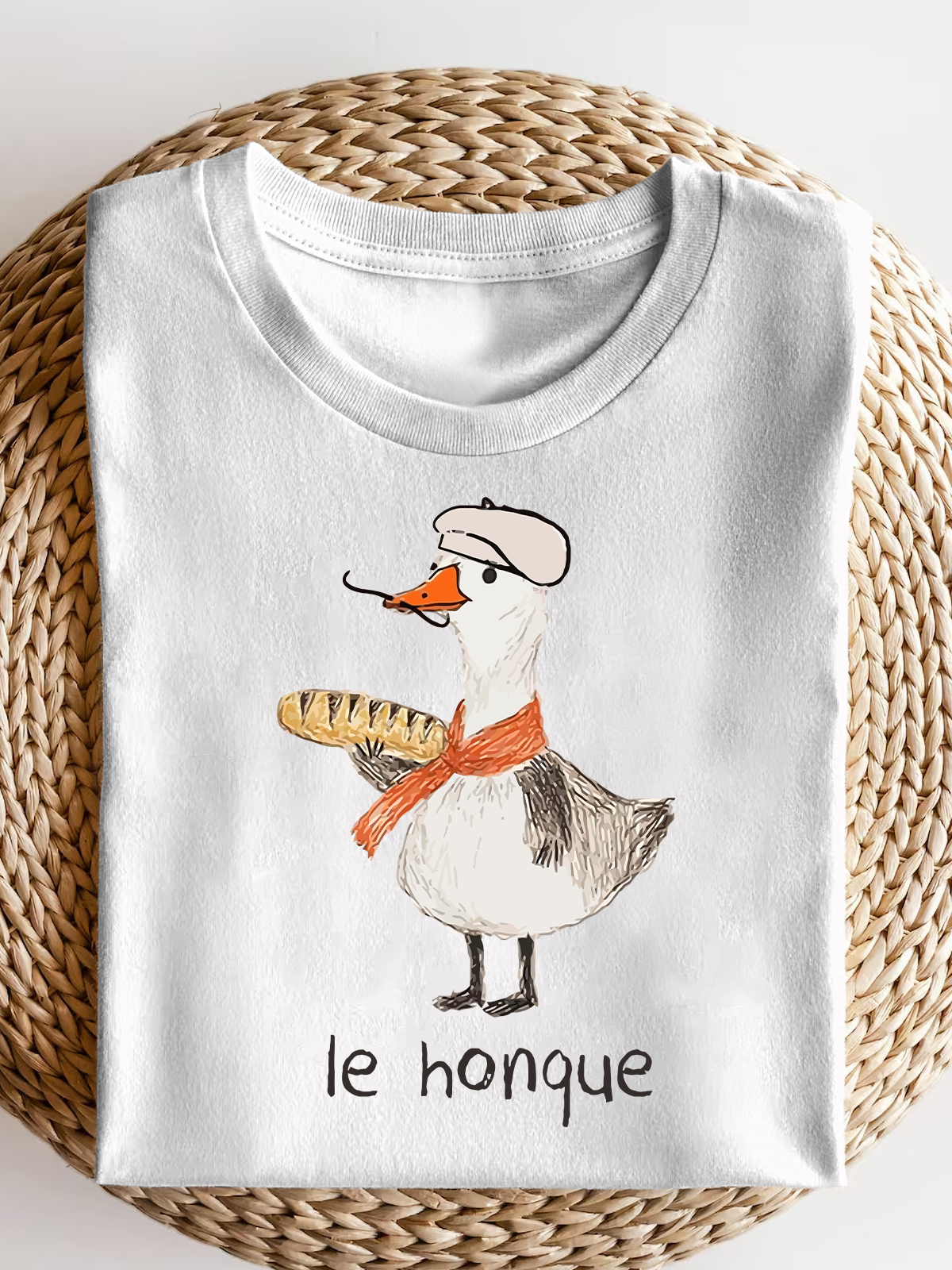 French Goose Le Honque Short Sleeves Tee