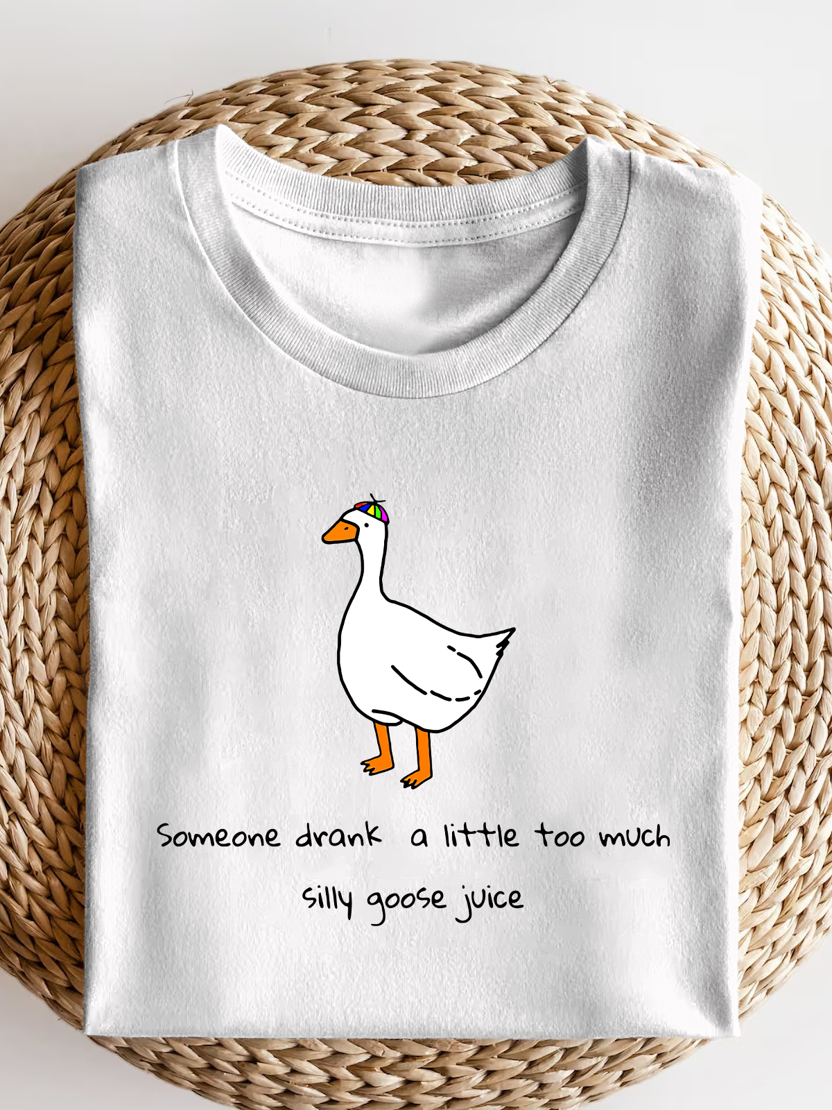 Silly Goose Juice Black Short Sleeves Tee