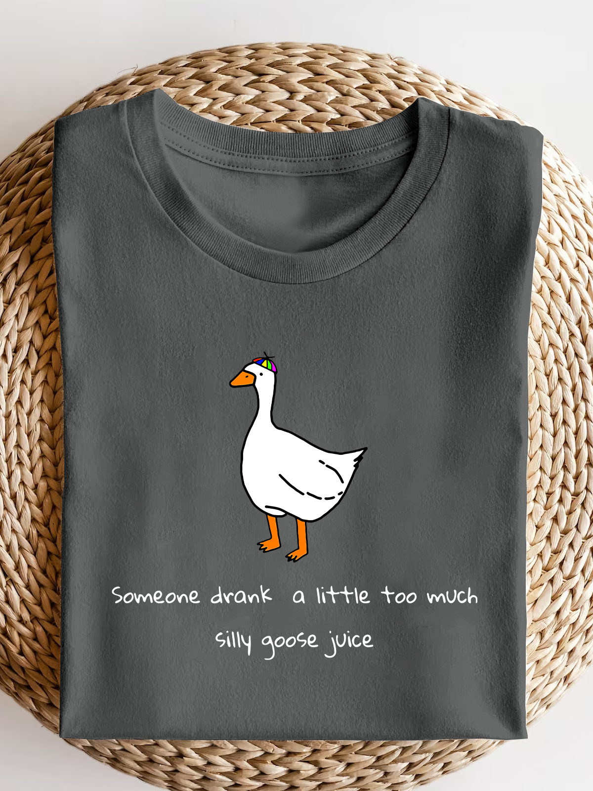 Silly Goose Juice Black Short Sleeves Tee