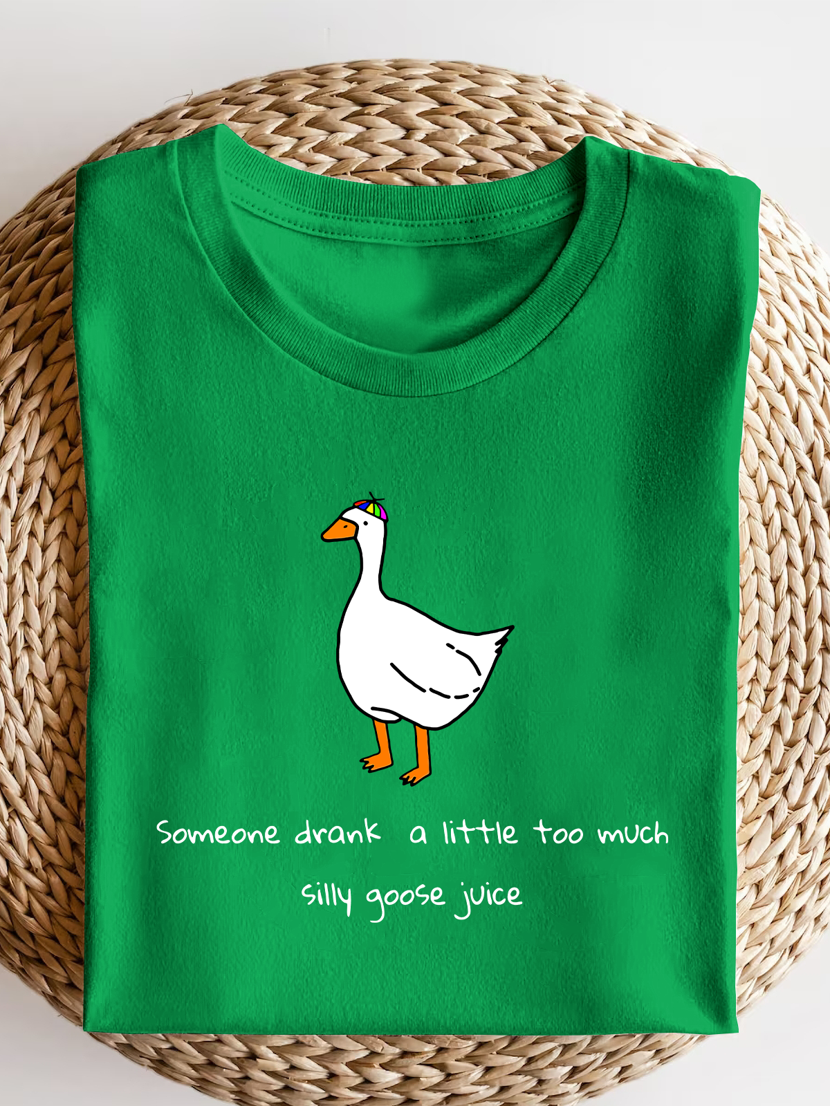 Silly Goose Juice Black Short Sleeves Tee