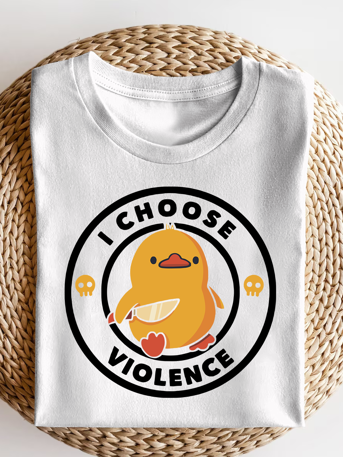 I Choose Violence Short Sleeves Tee