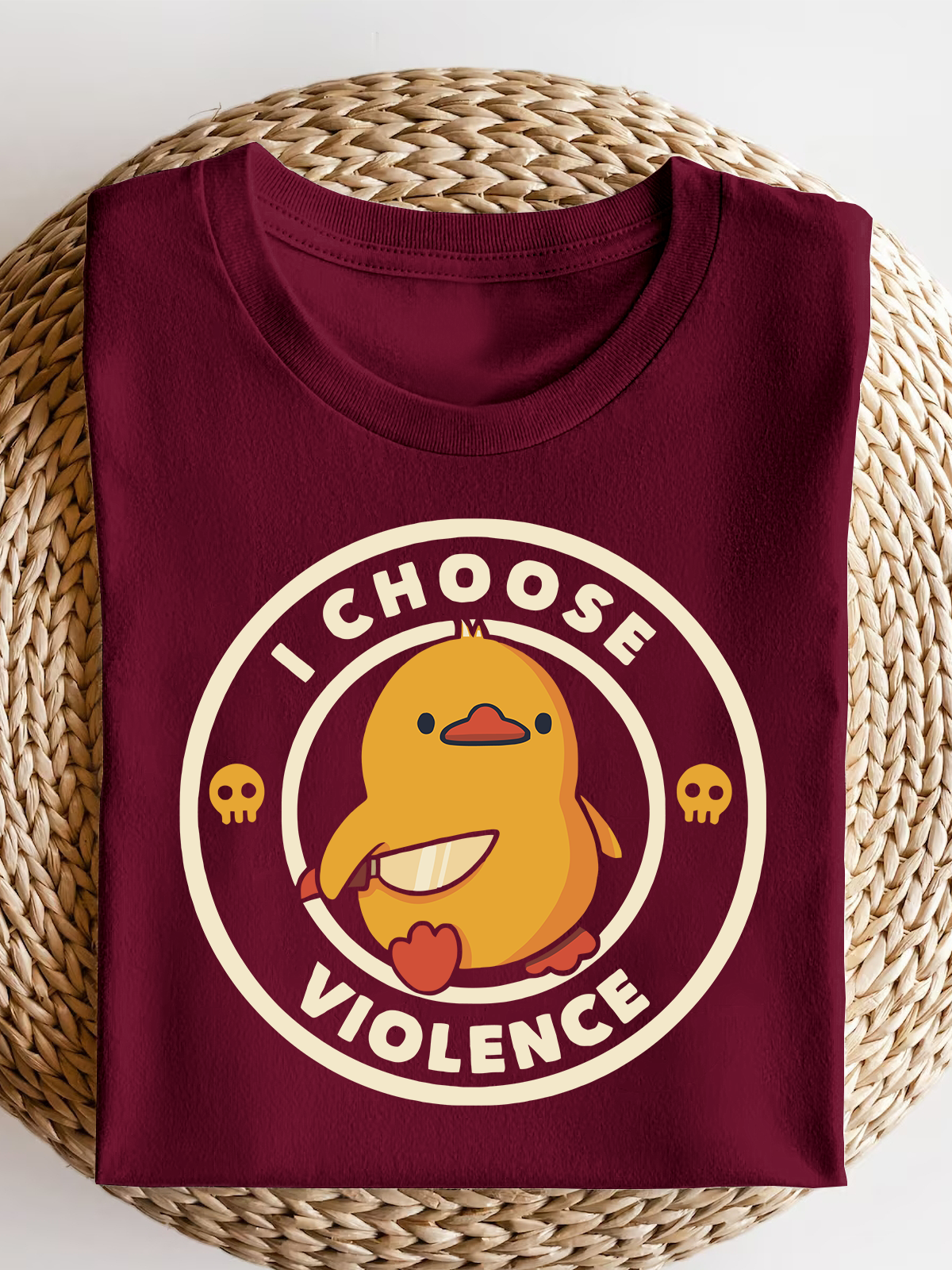 I Choose Violence Short Sleeves Tee