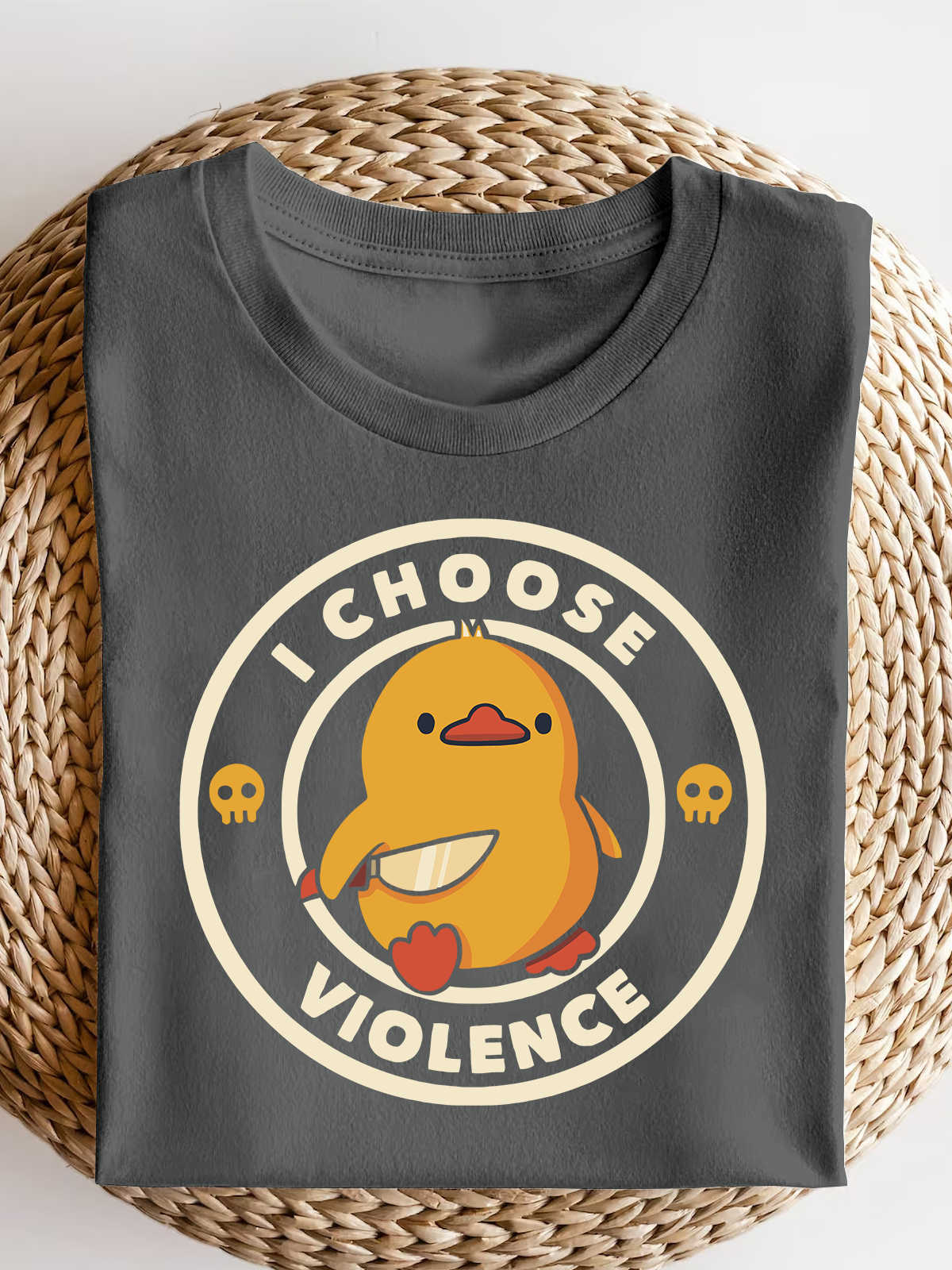 I Choose Violence Short Sleeves Tee