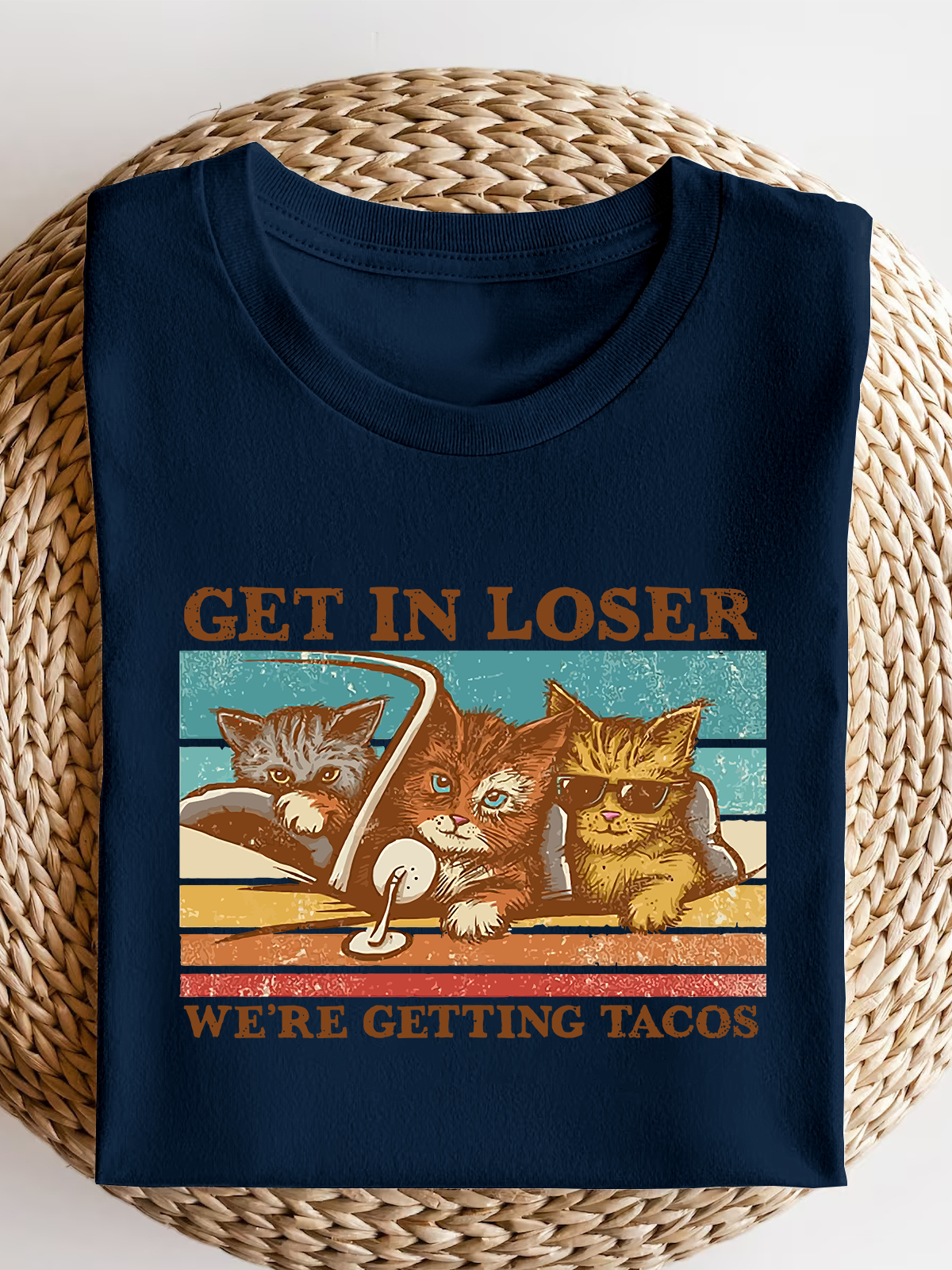 Get In Loser We'Re Getting Tacos Short Sleeves Tee