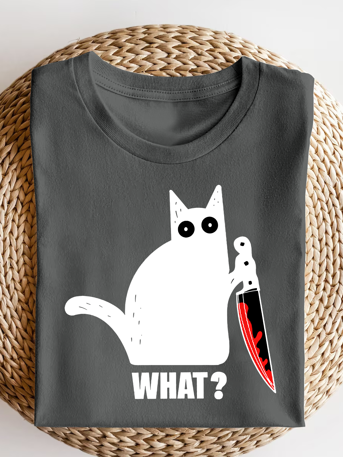 What Black Cat Short Sleeves Tee