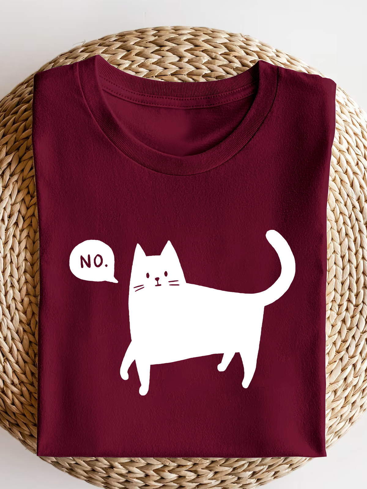 No Blak Cat Short Sleeves Tee