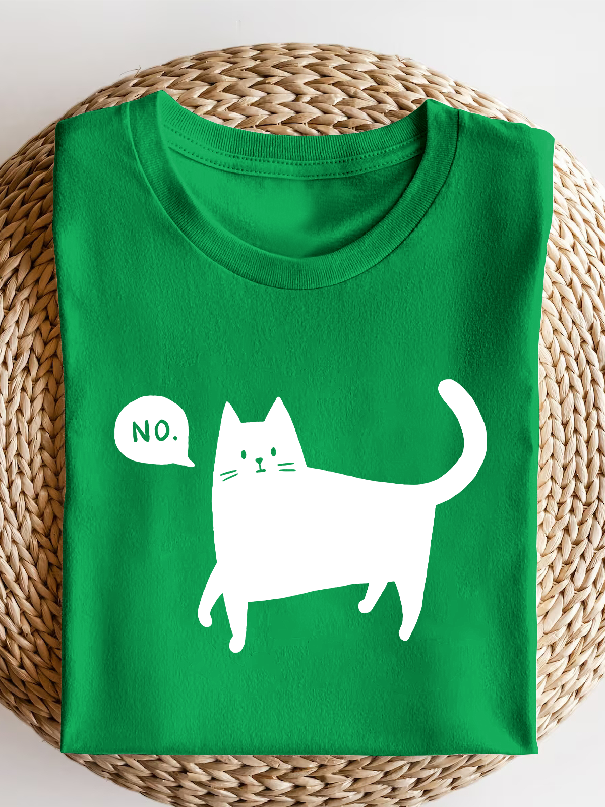 No Blak Cat Short Sleeves Tee