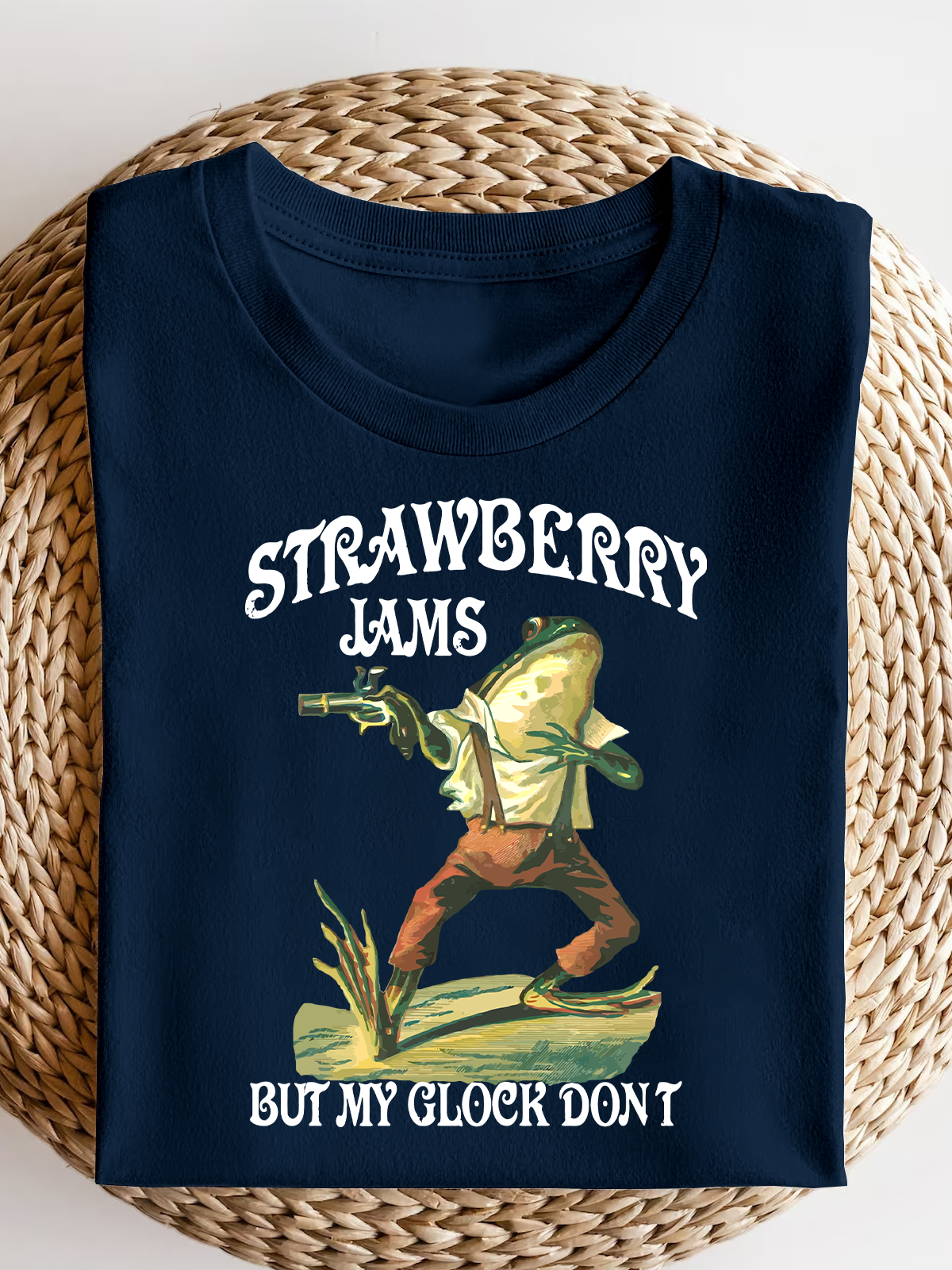 Strawberry James Frog Short Sleeves Tee