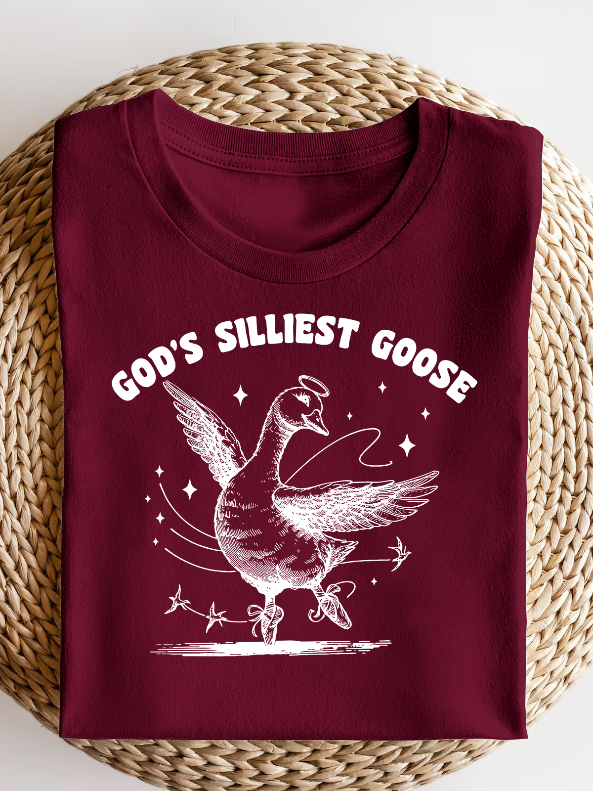 God'S Silliest Goose Short Sleeves Tee