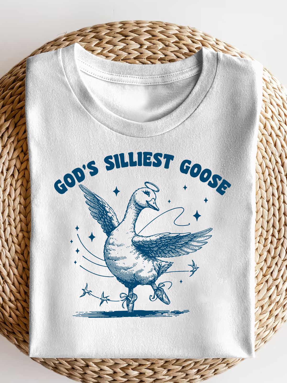 God'S Silliest Goose Short Sleeves Tee