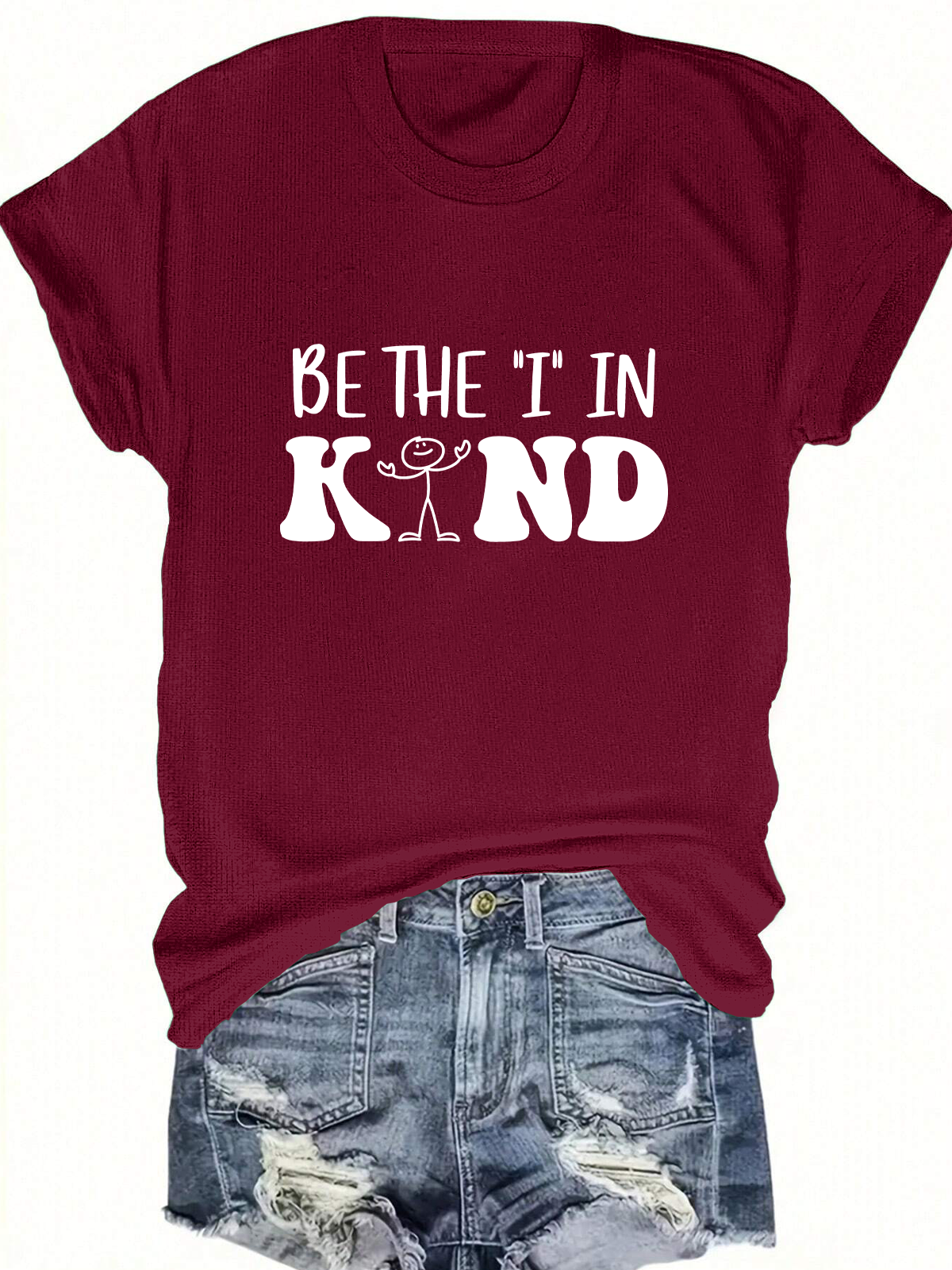 Be The I In Kind  Short Sleeves Tee