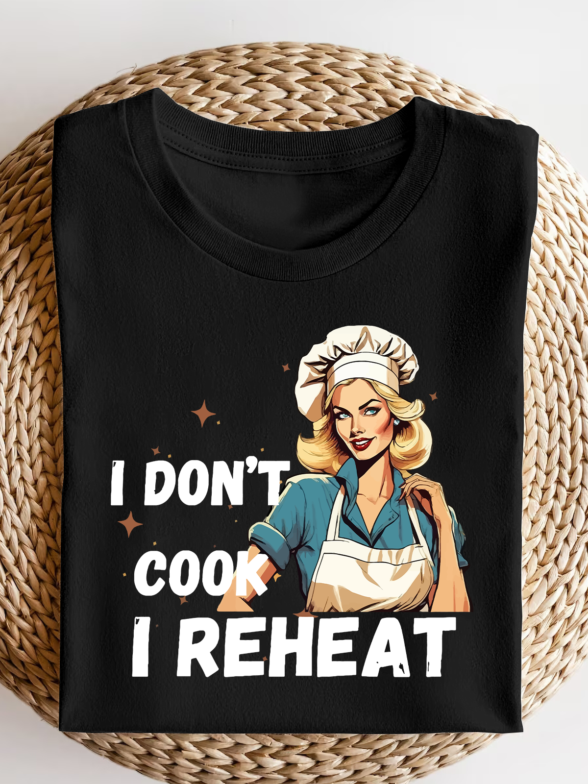 Retro Women Sarcastic Short Sleeves Tee