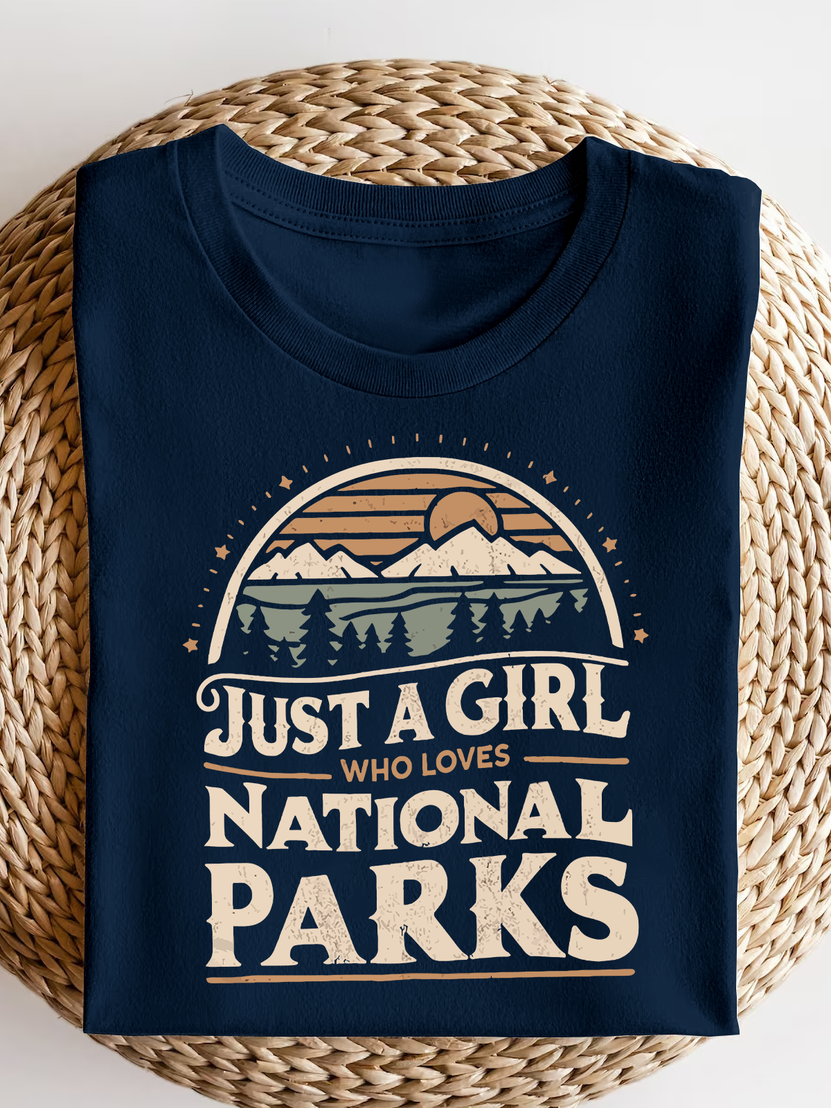 Just A Girl National Parks Short Sleeves Tee