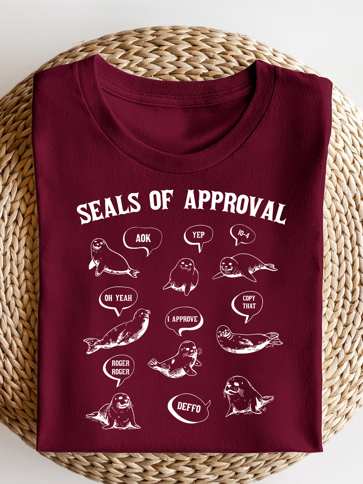 Seals Of Approval Short Sleeves Tee