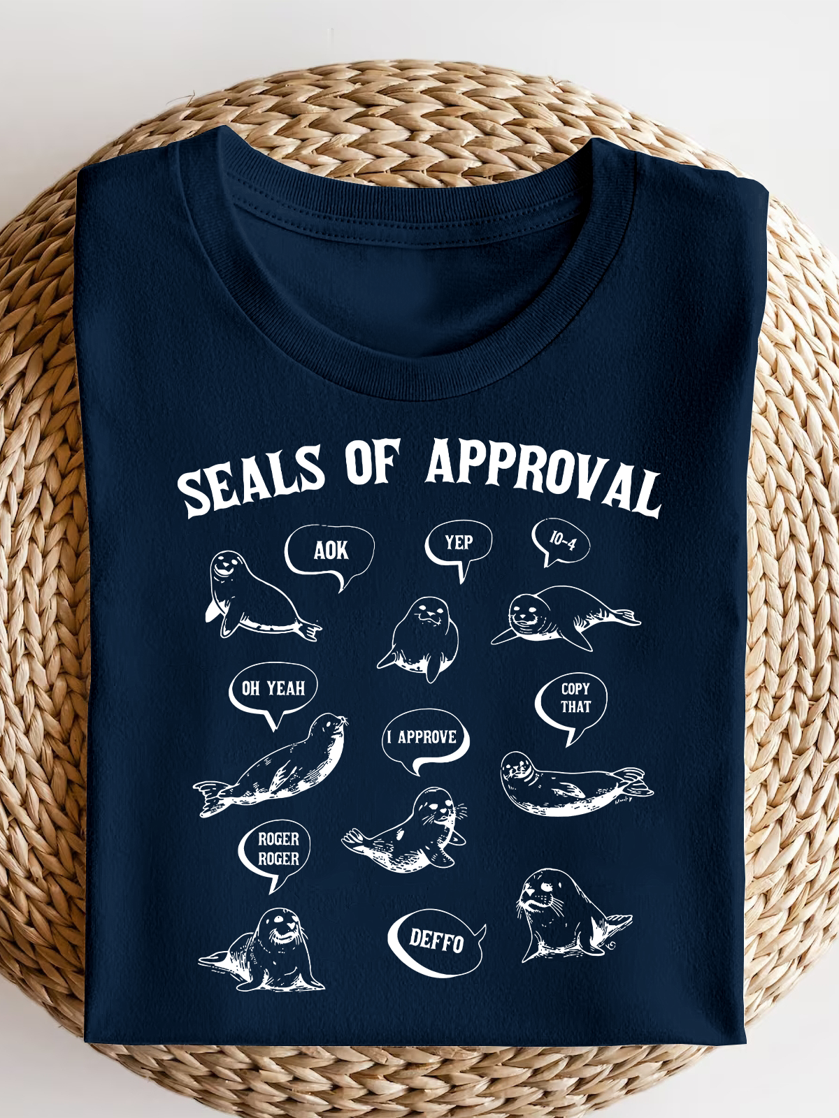 Seals Of Approval Short Sleeves Tee