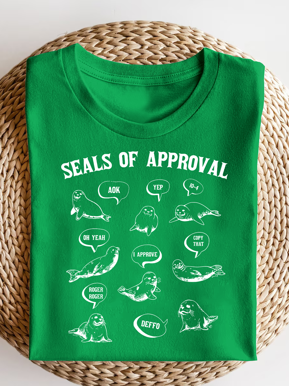 Seals Of Approval Short Sleeves Tee