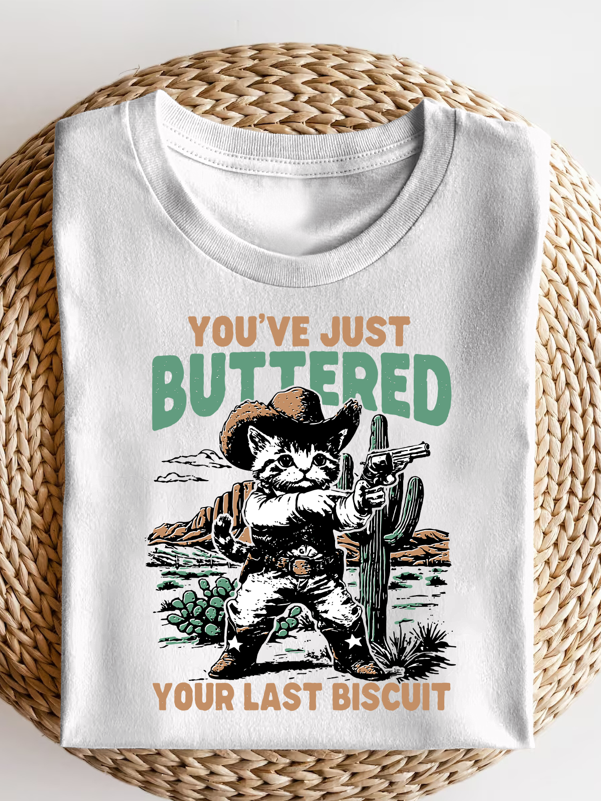 You'Ve Just Buttered Short Sleeves Tee