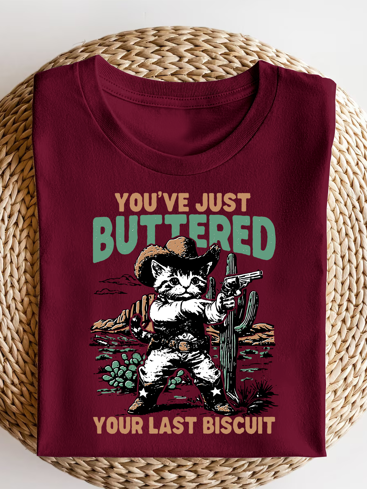 You'Ve Just Buttered Short Sleeves Tee