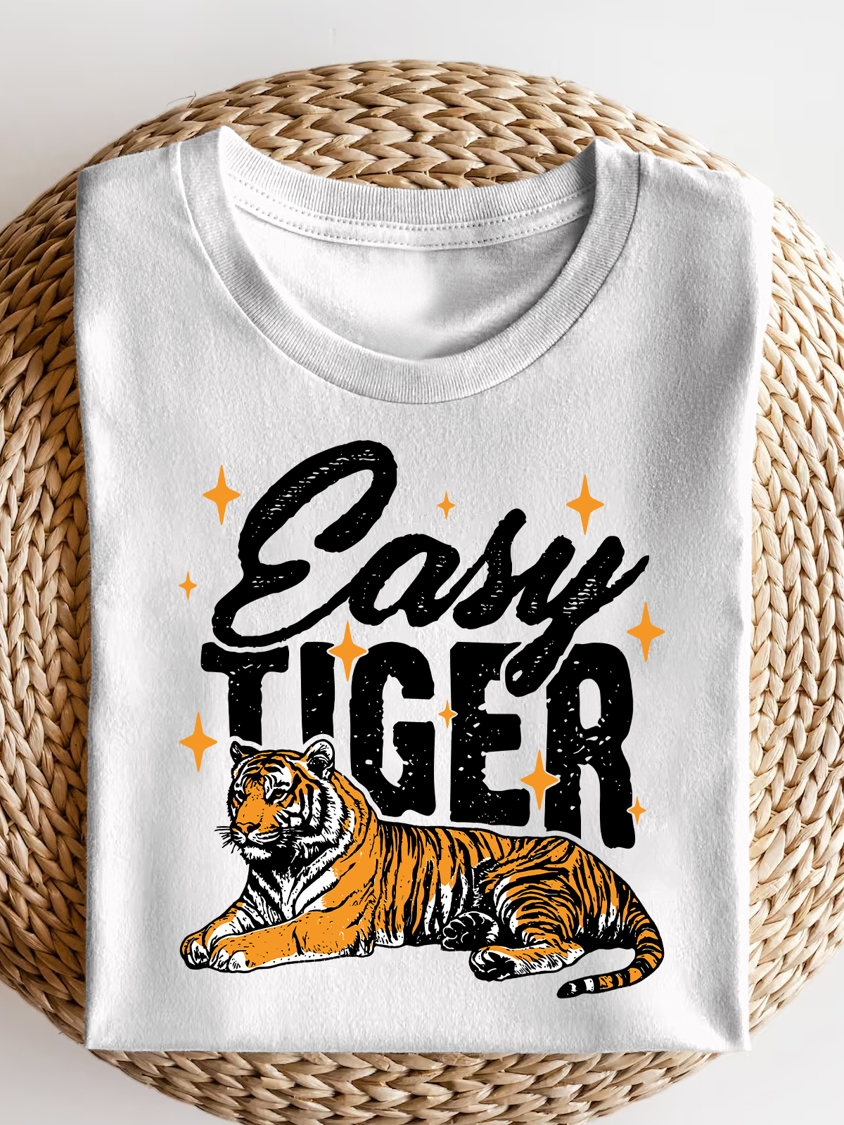 Easy Tiger Funny Short Sleeves Tee